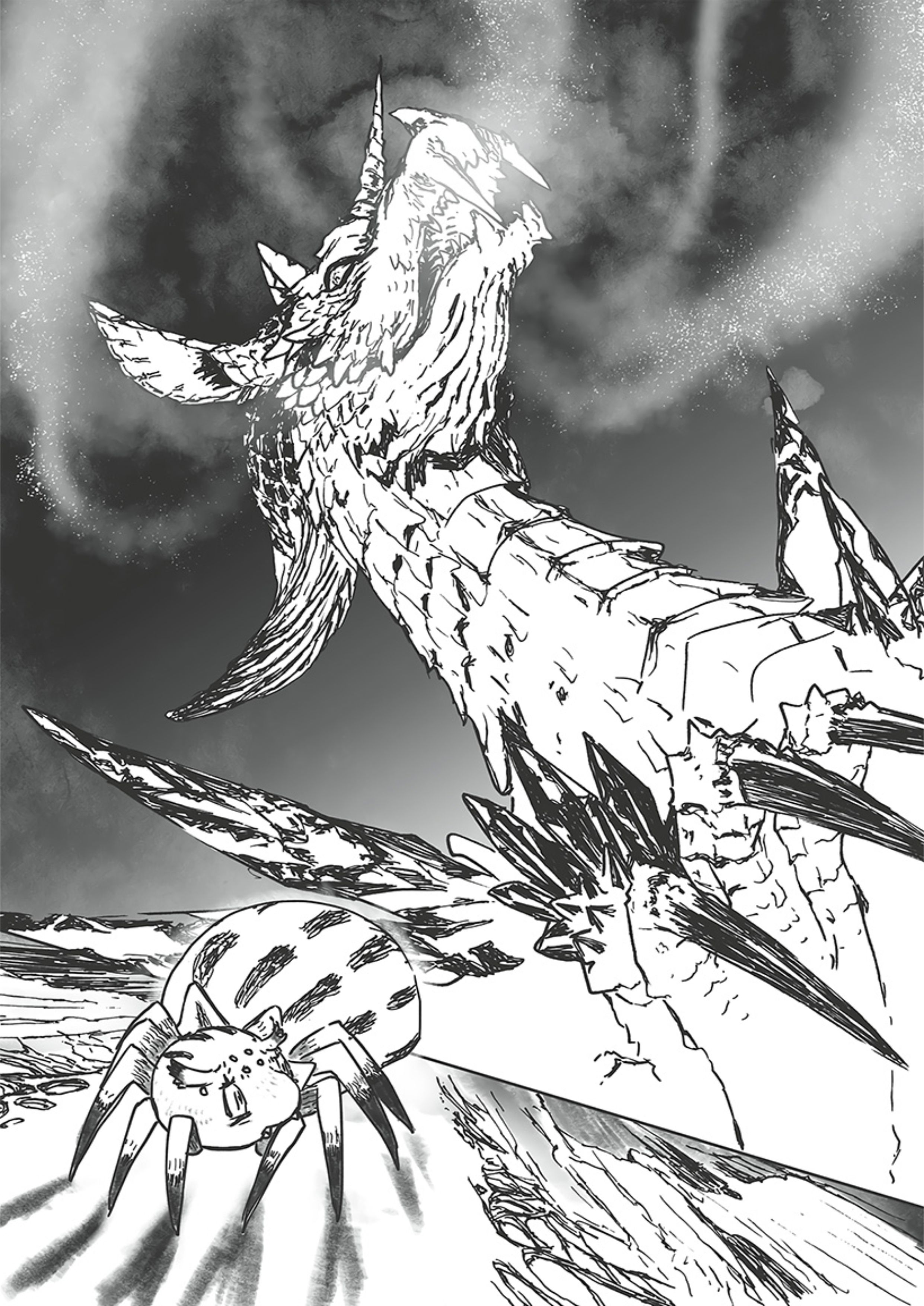 Kumo Desu ga - Nani ka V1 Illustration - Megumi Novel