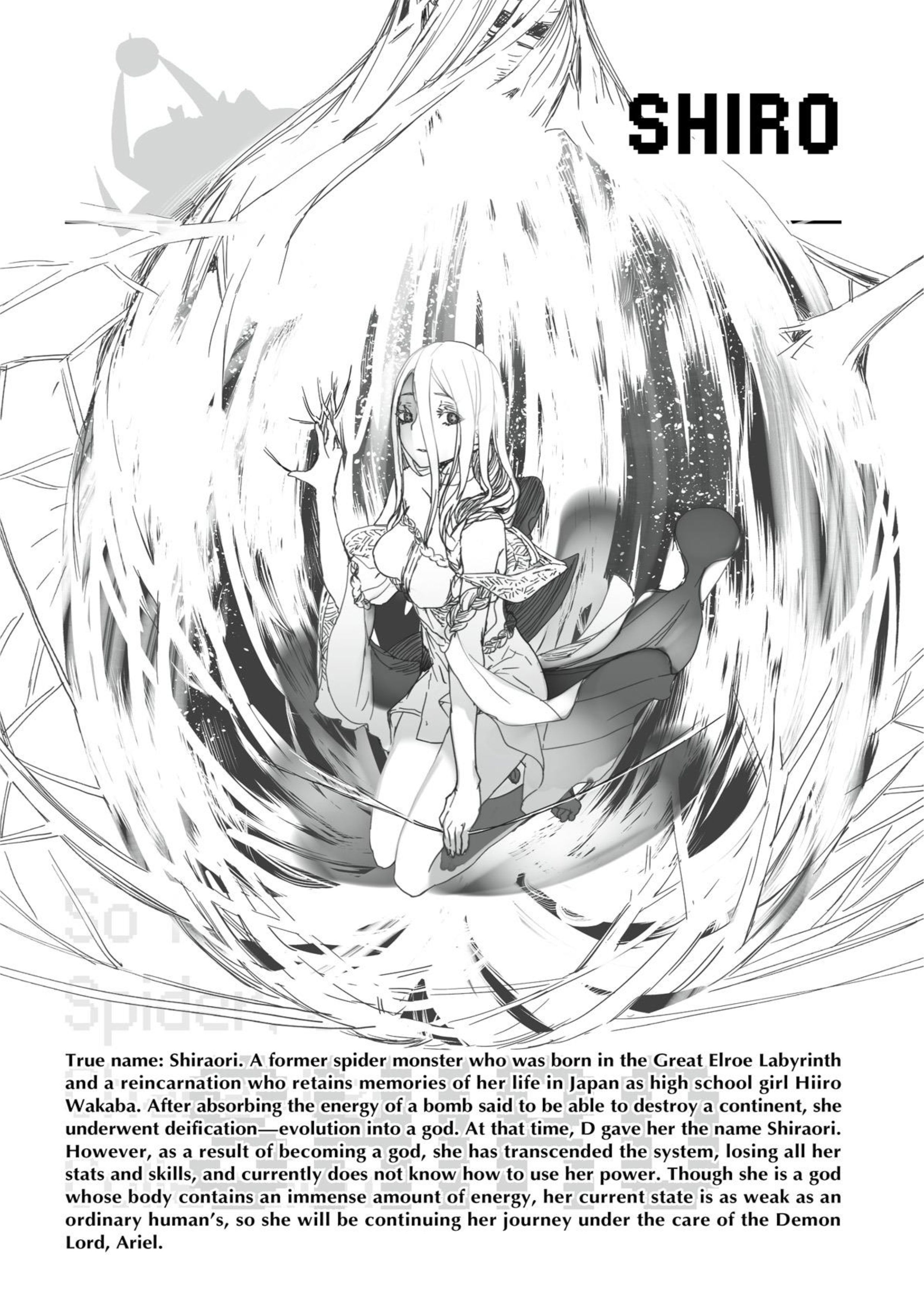 Kumo Desu ga - Nani ka V7 Illustration - Megumi Novel