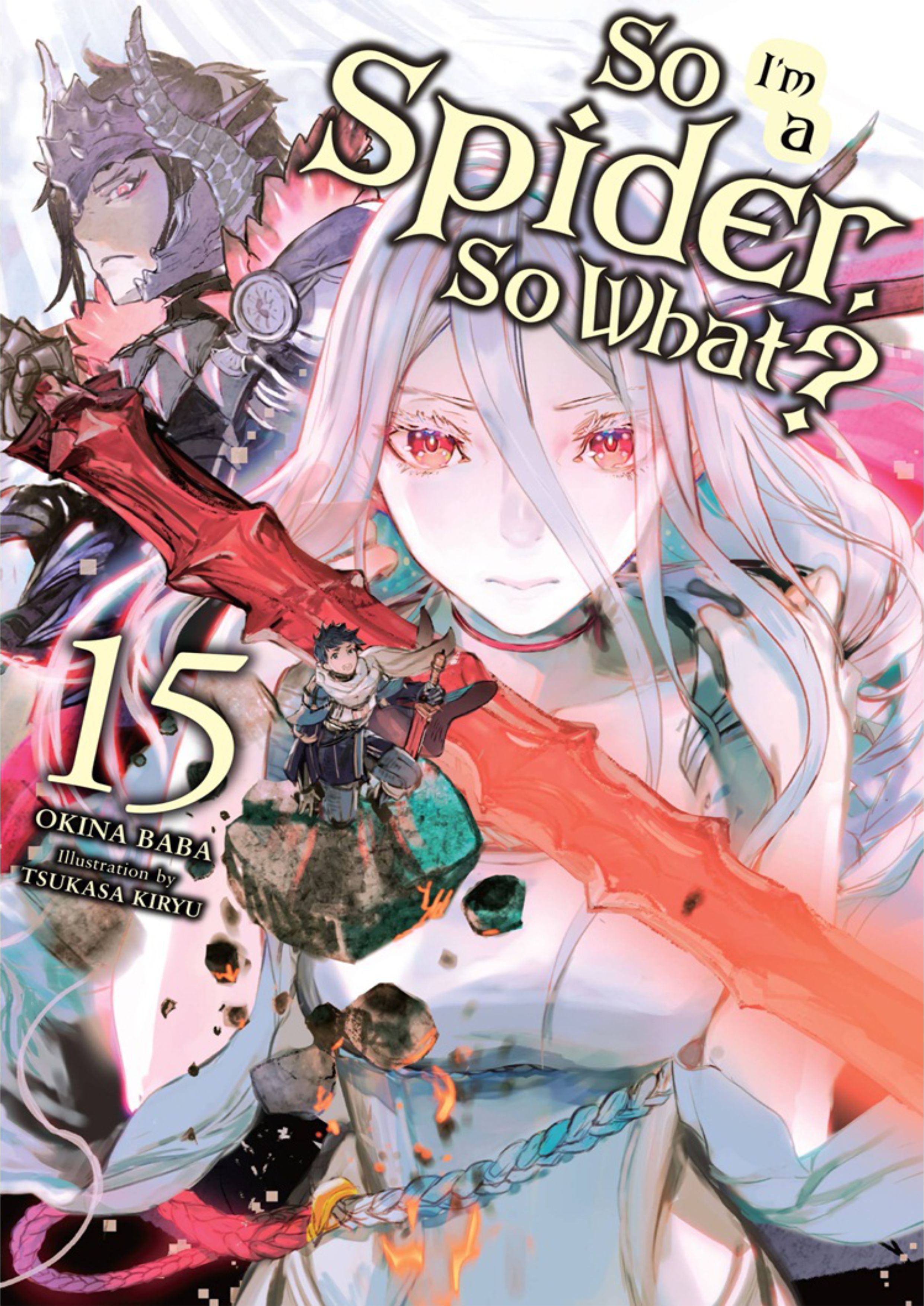 Kumo Desu ga - Nani ka V15 Illustration - Megumi Novel