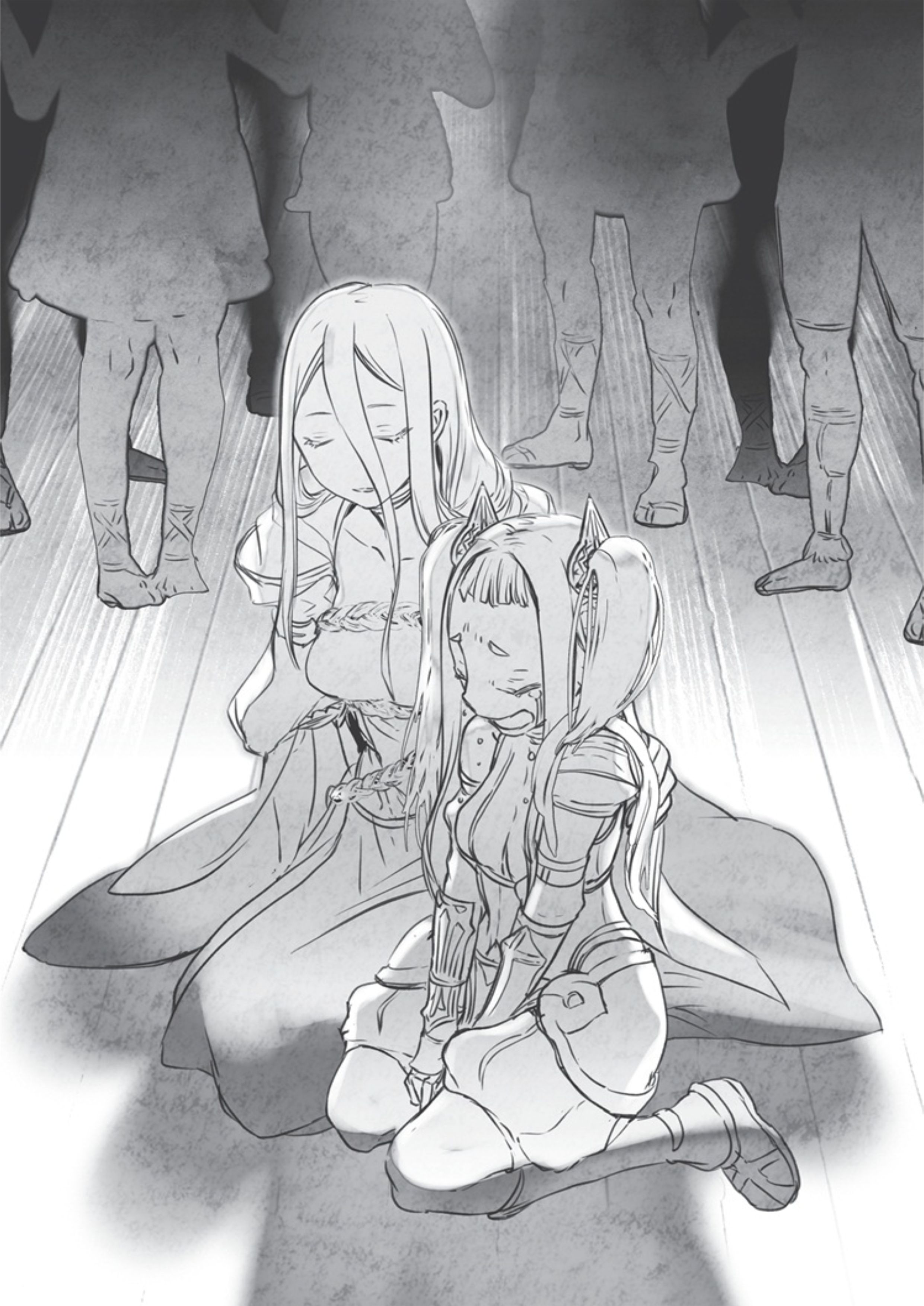 Kumo Desu ga - Nani ka V15 Illustration - Megumi Novel