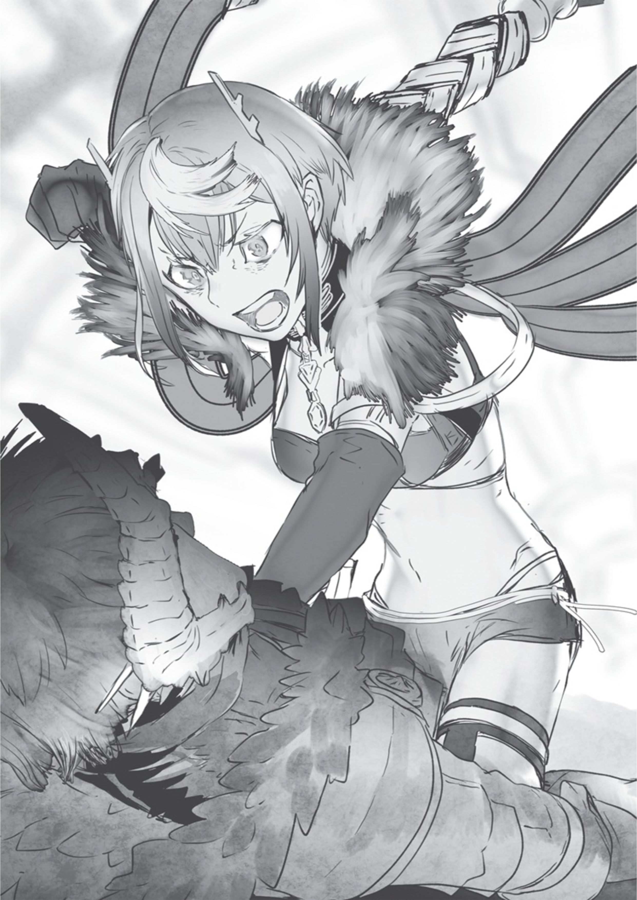 Kumo Desu ga - Nani ka V15 Illustration - Megumi Novel