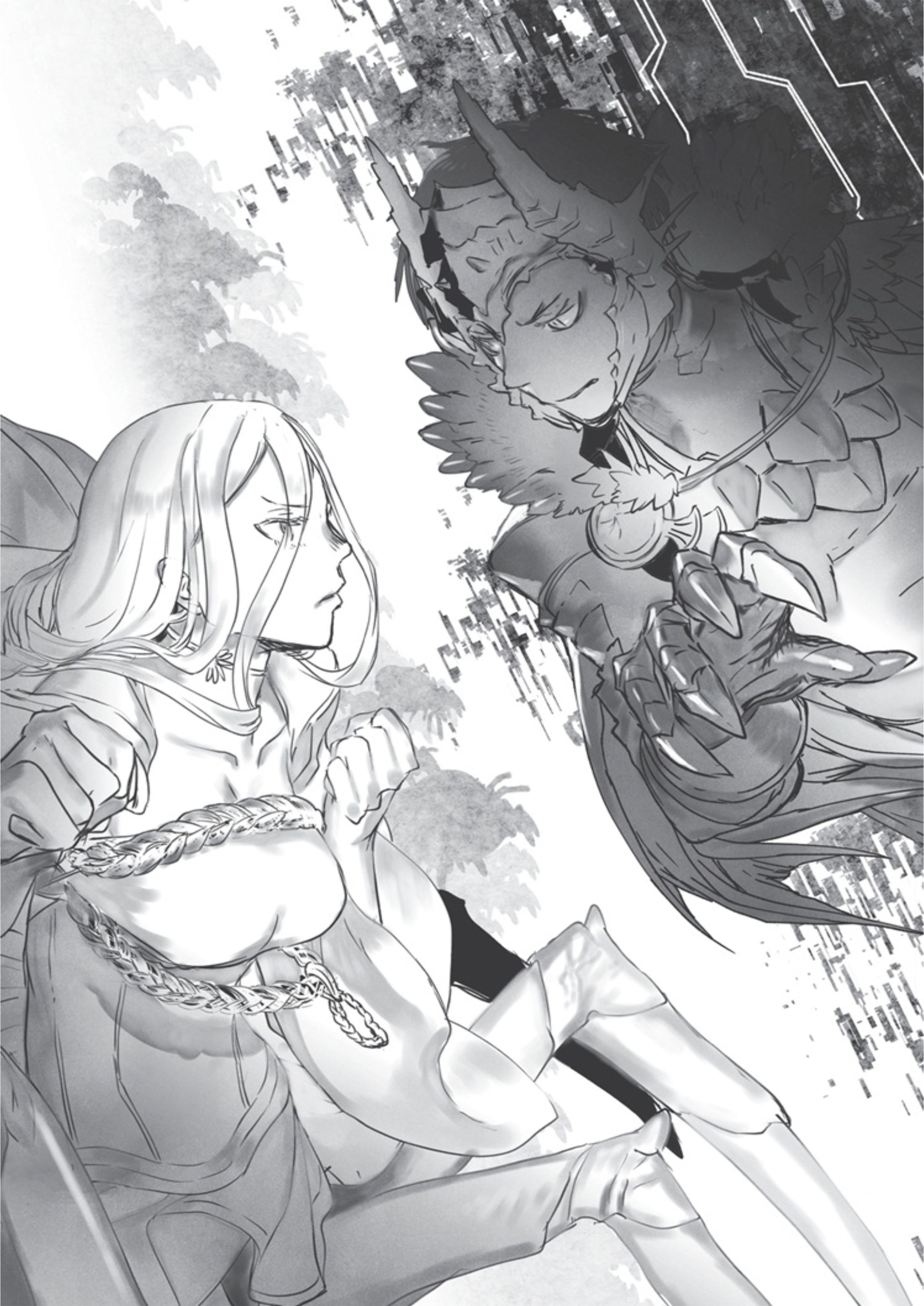 Kumo Desu ga - Nani ka V15 Illustration - Megumi Novel