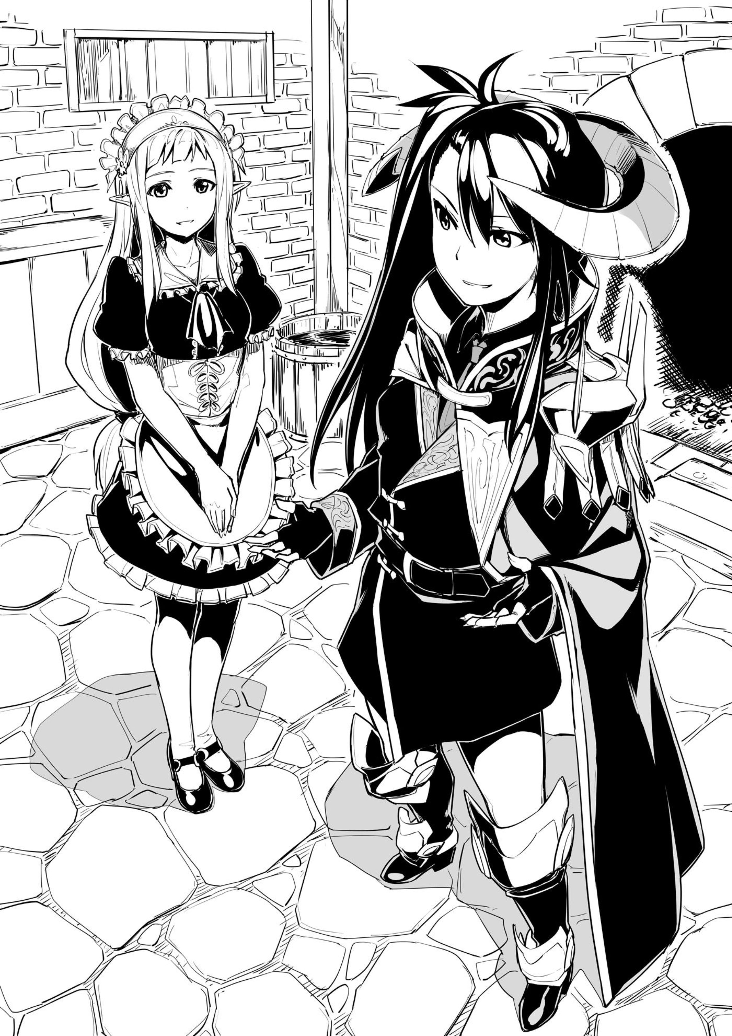 Kuro no Shoukanshi V2 Illustration - Megumi Novel