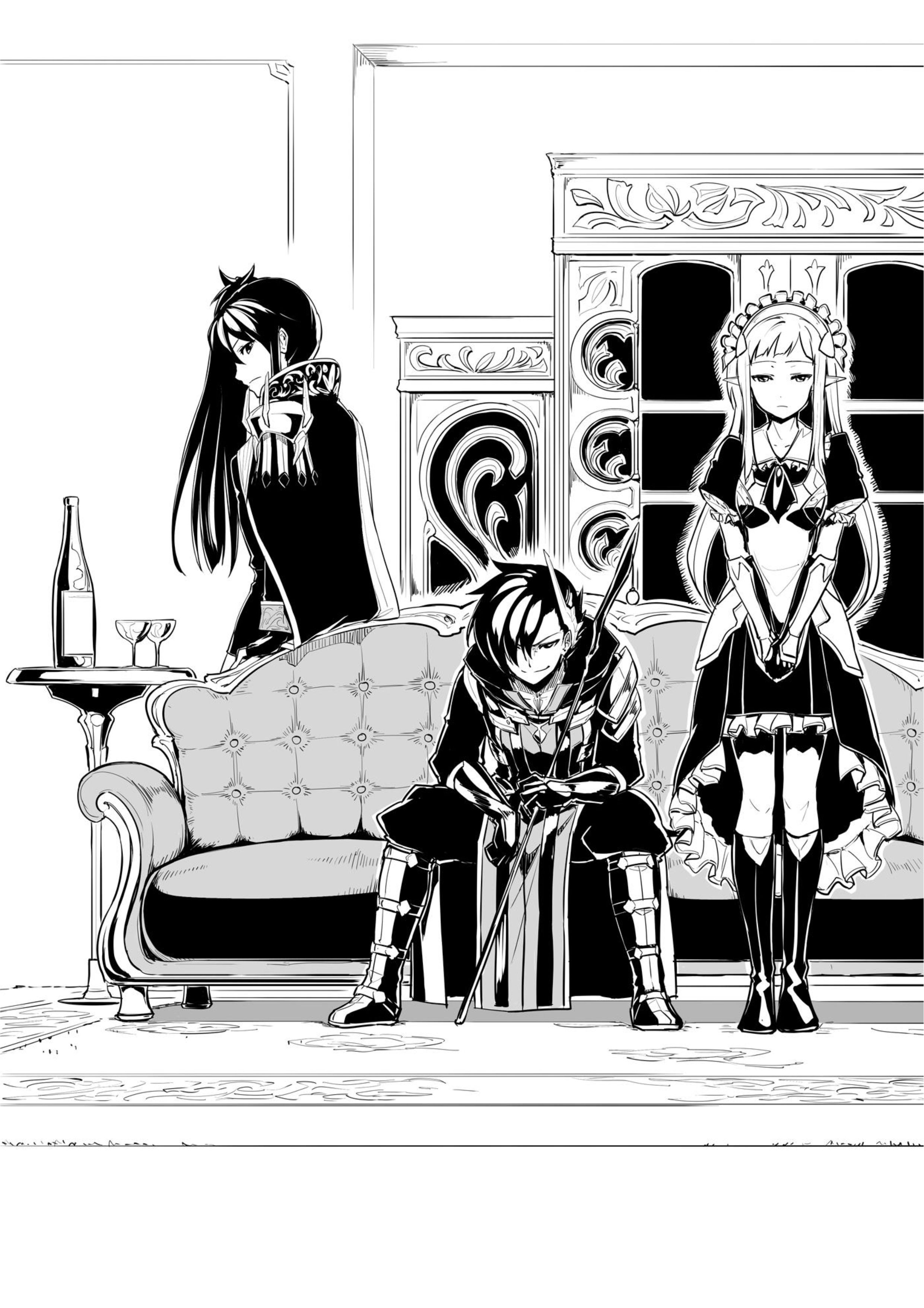 Kuro no Shoukanshi V2 Illustration - Megumi Novel