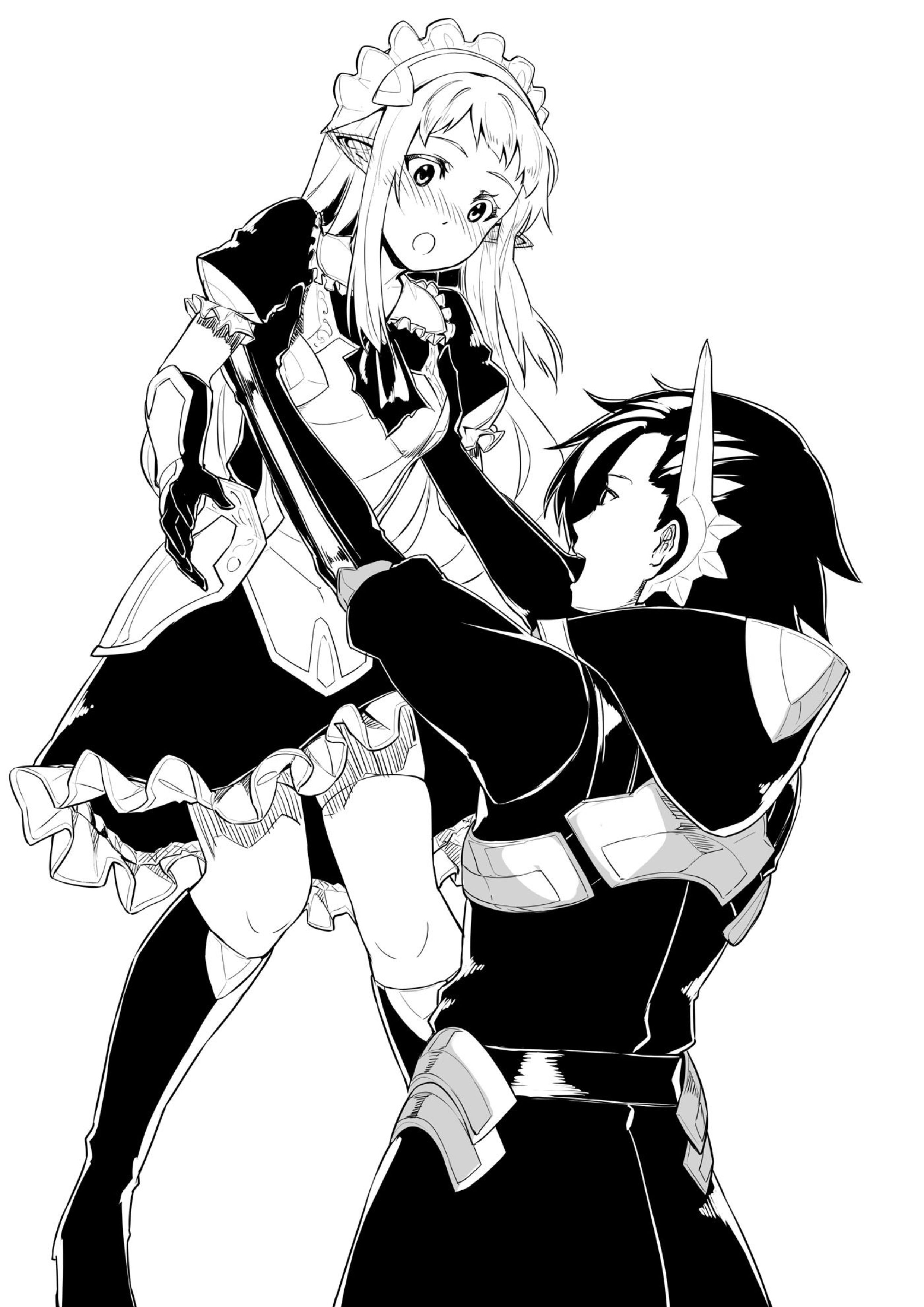 Kuro no Shoukanshi V2 Illustration - Megumi Novel