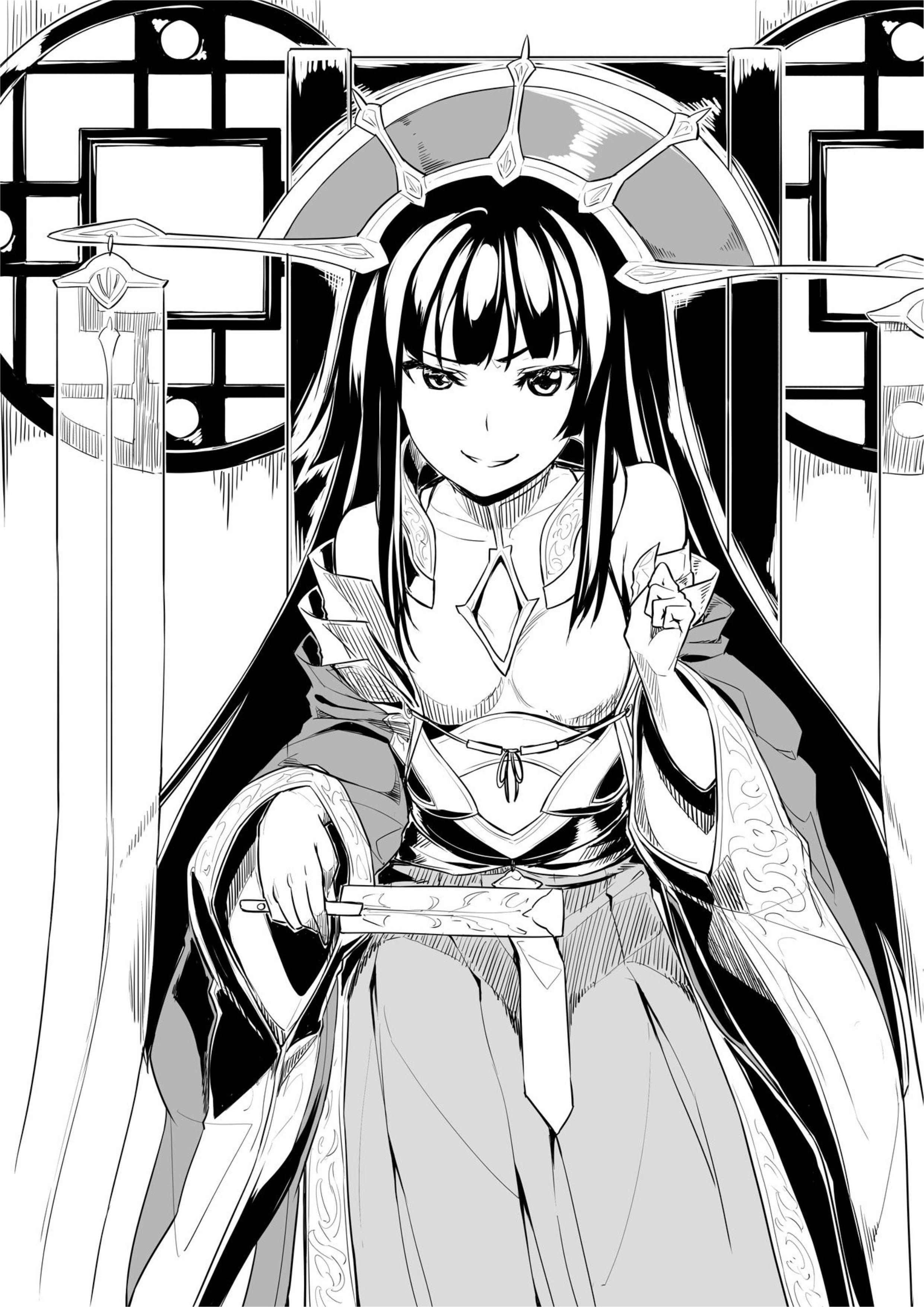 Kuro no Shoukanshi V2 Illustration - Megumi Novel
