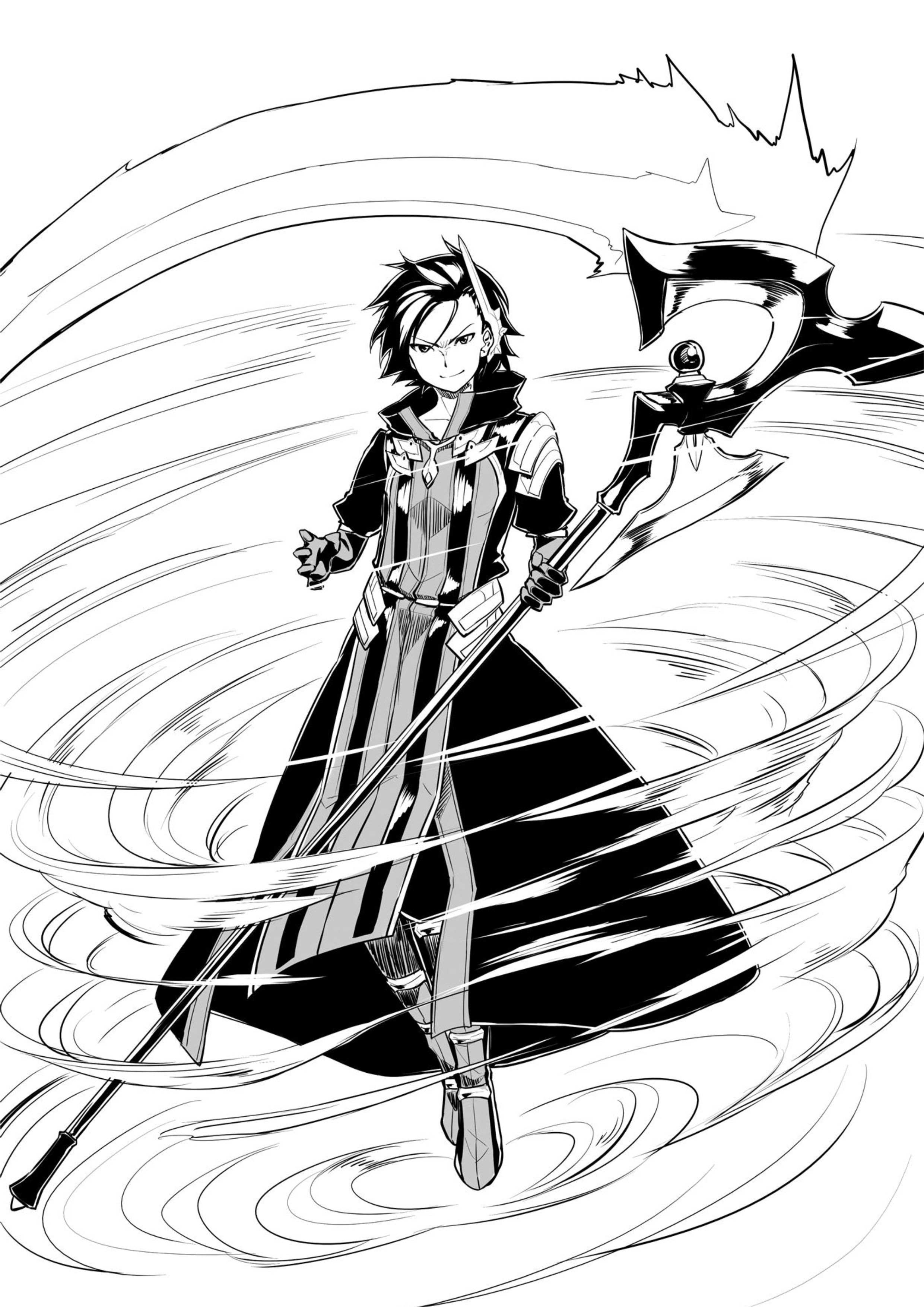 Kuro no Shoukanshi V3 Illustration - Megumi Novel