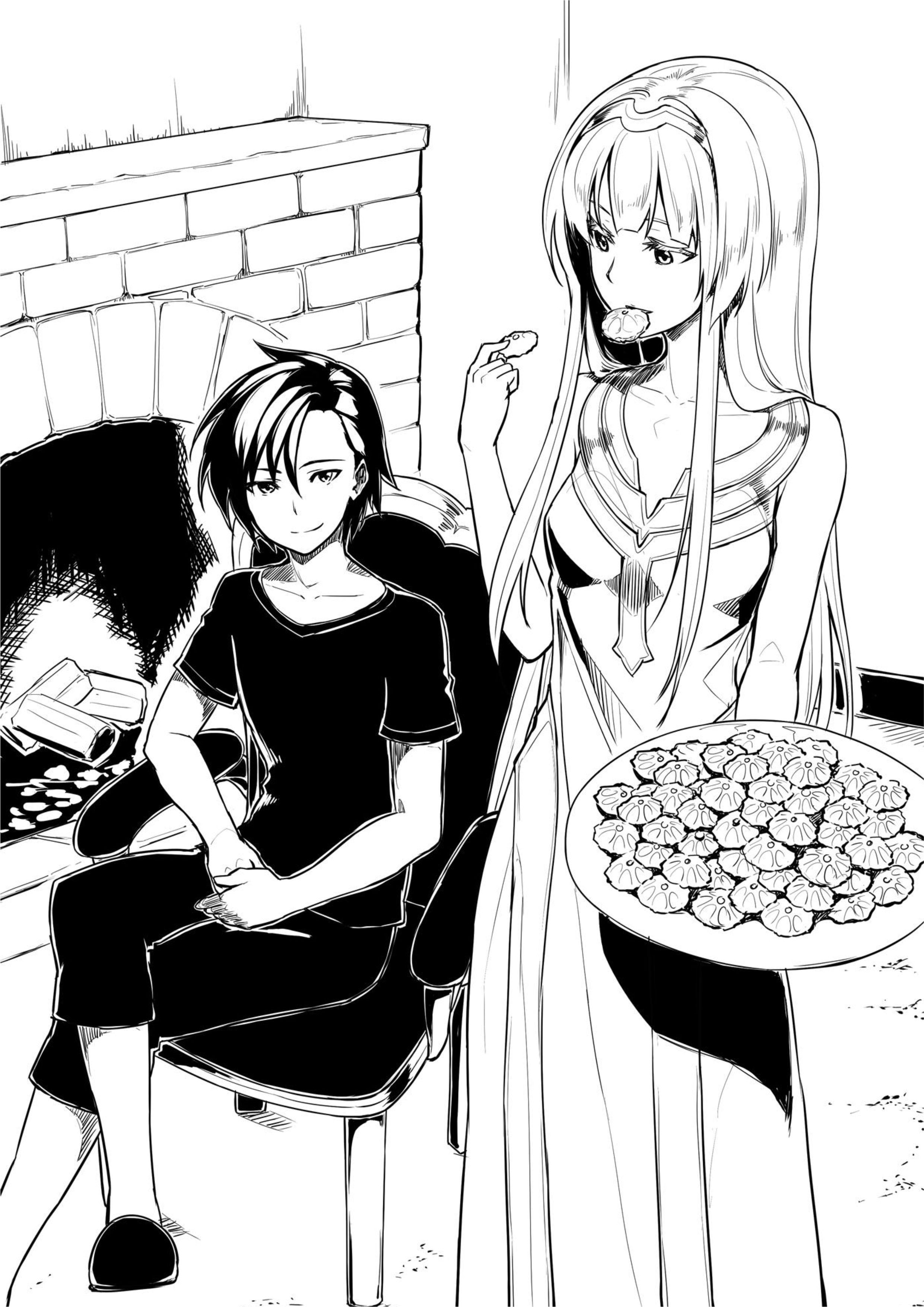 Kuro no Shoukanshi V3 Illustration - Megumi Novel
