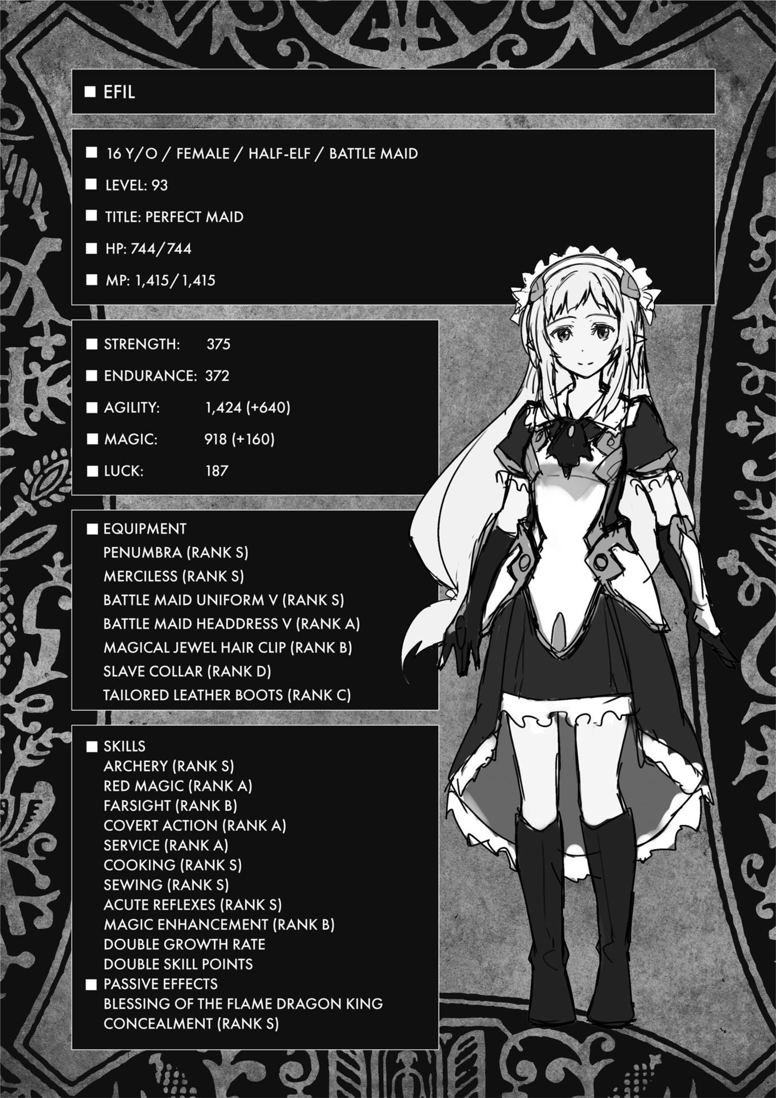 Kuro no Shoukanshi V3 Illustration - Megumi Novel
