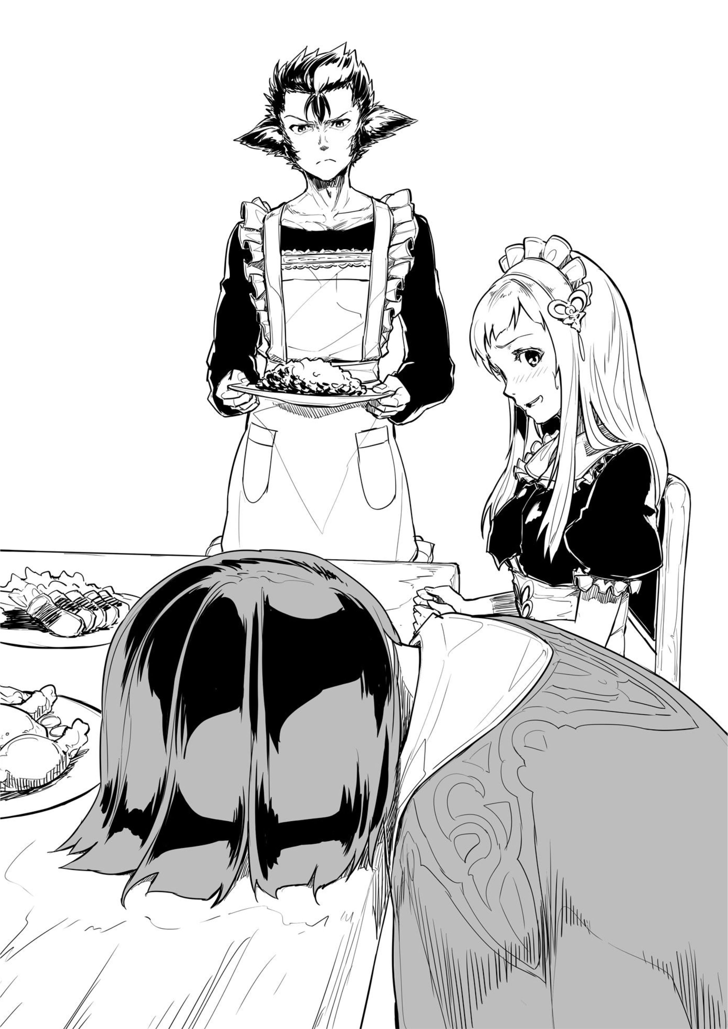 Kuro no Shoukanshi V4 Illustration - Megumi Novel