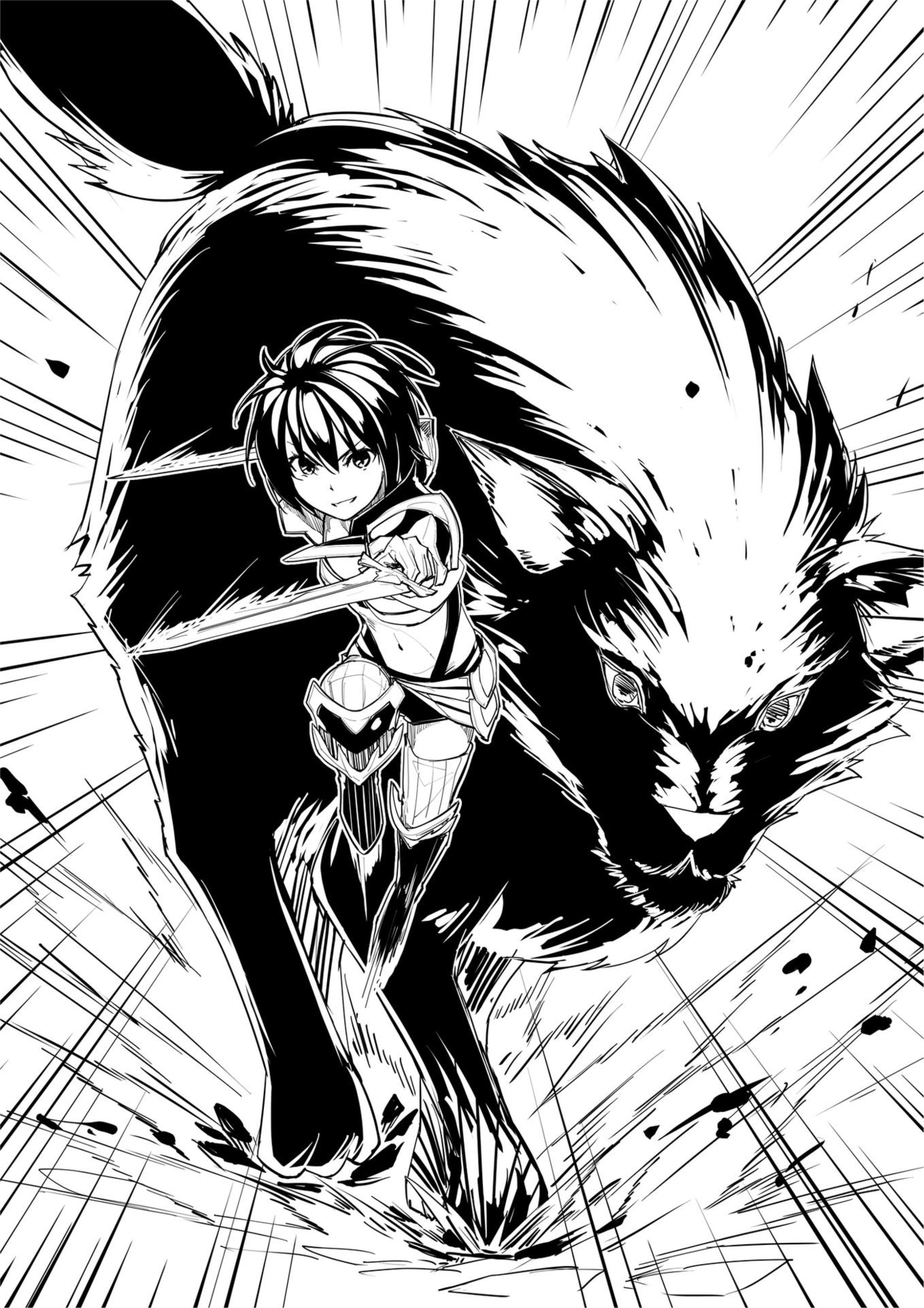 Kuro no Shoukanshi V5 Illustration - Megumi Novel