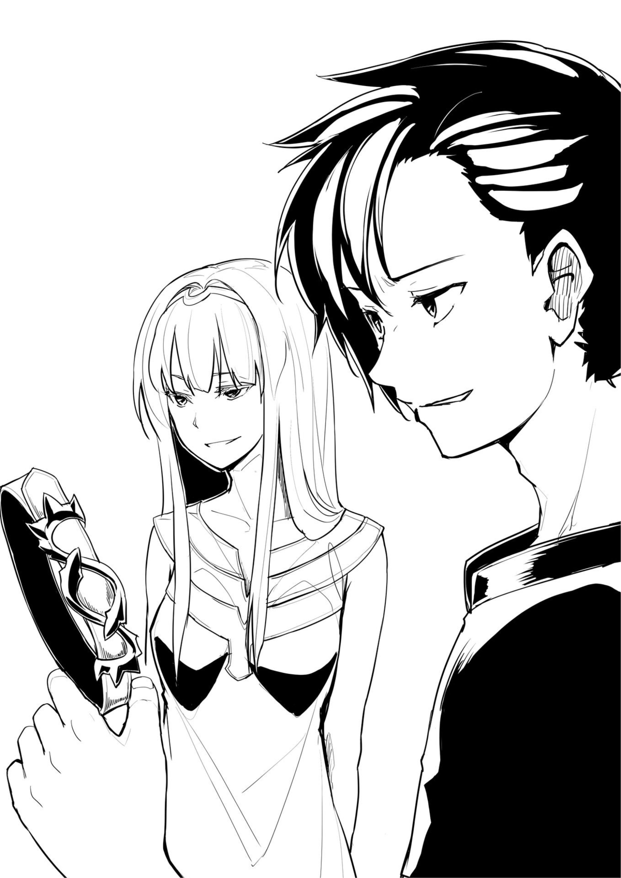 Kuro no Shoukanshi V5 Illustration - Megumi Novel