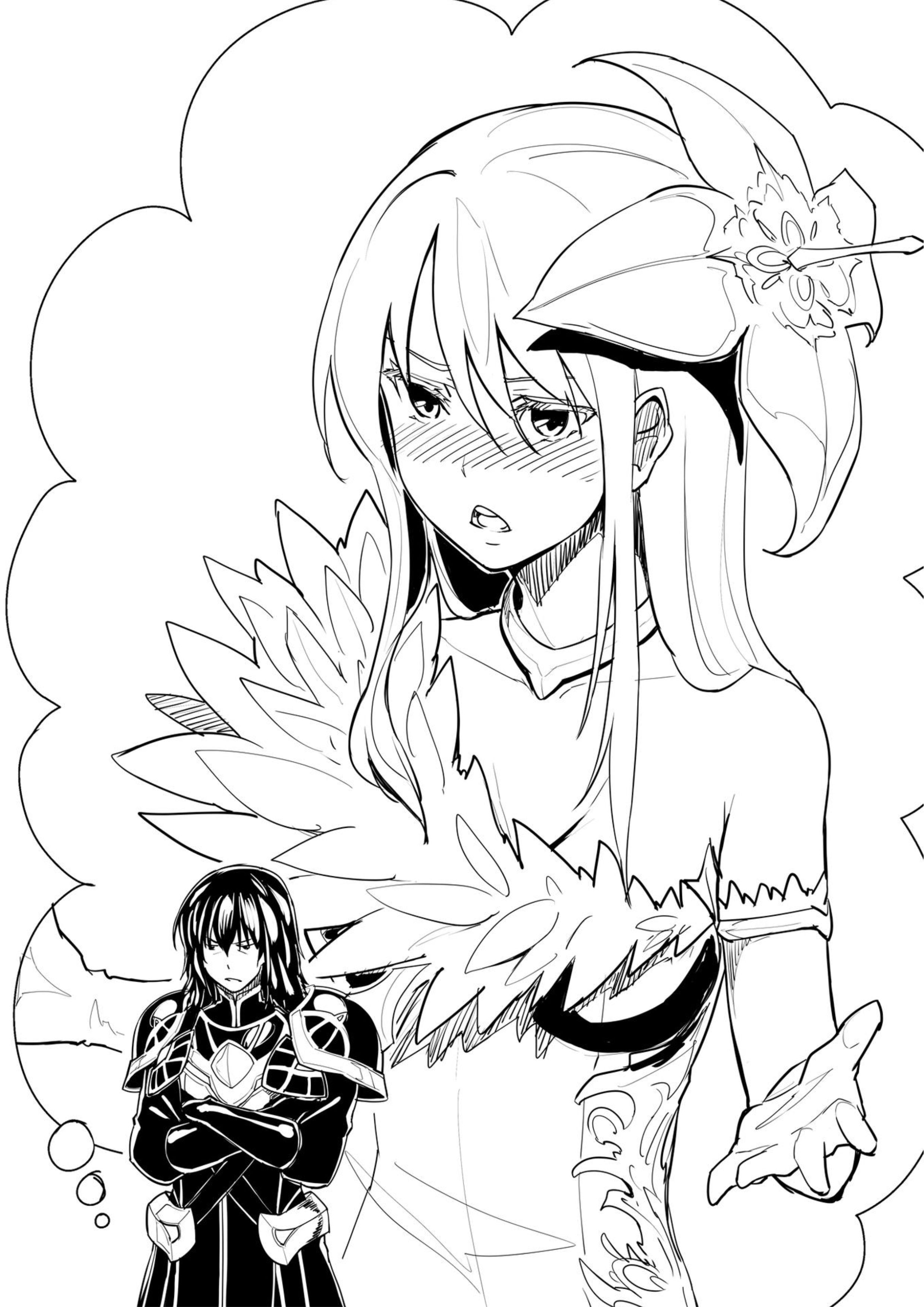 Kuro no Shoukanshi V5 Illustration - Megumi Novel