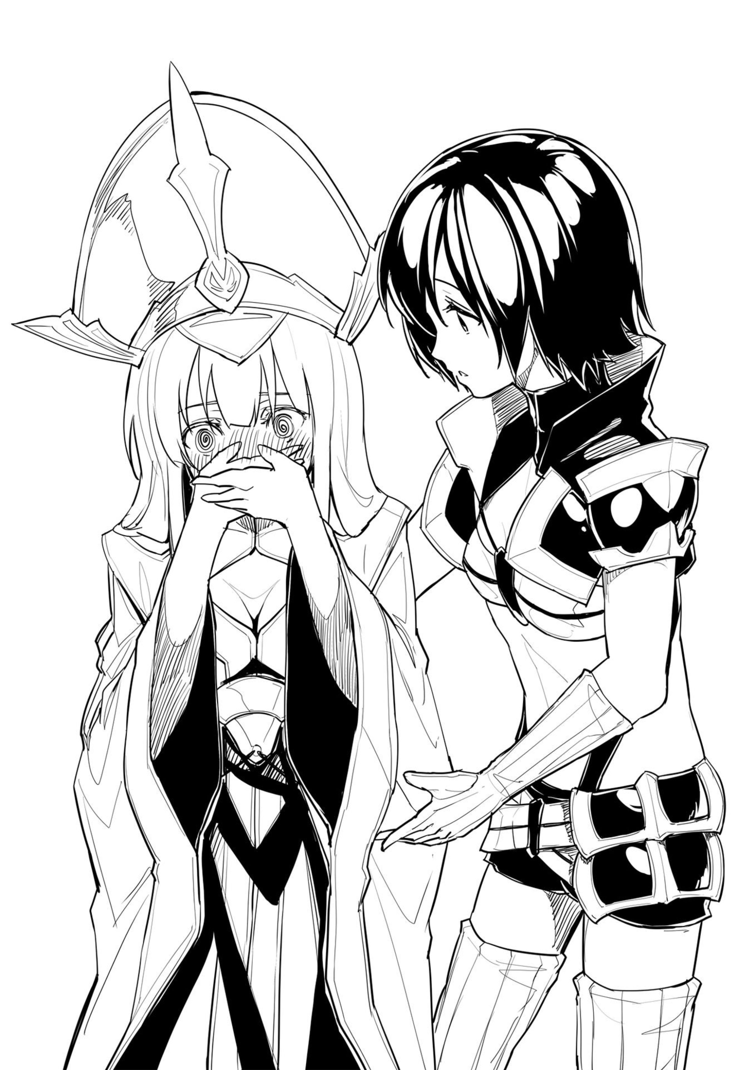 Kuro no Shoukanshi V5 Illustration - Megumi Novel