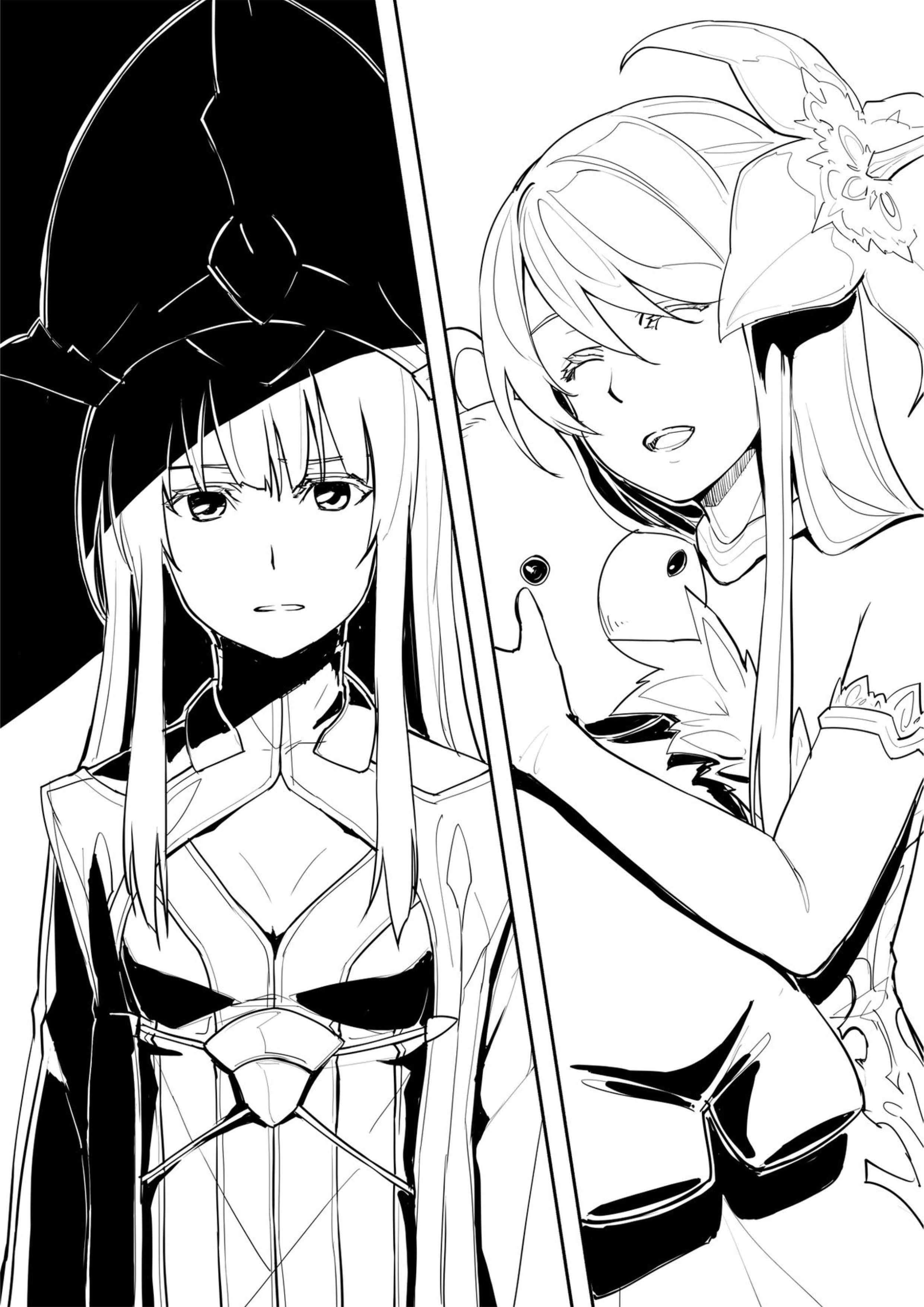 Kuro no Shoukanshi V5 Illustration - Megumi Novel