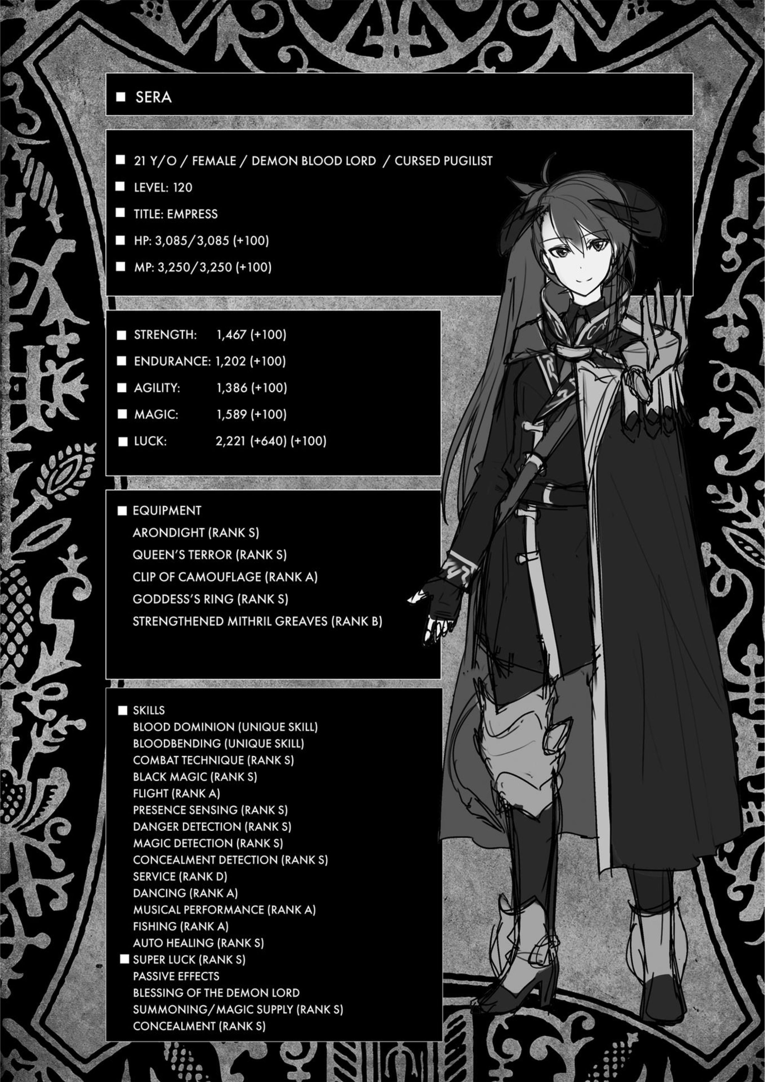 Kuro no Shoukanshi V5 Illustration - Megumi Novel