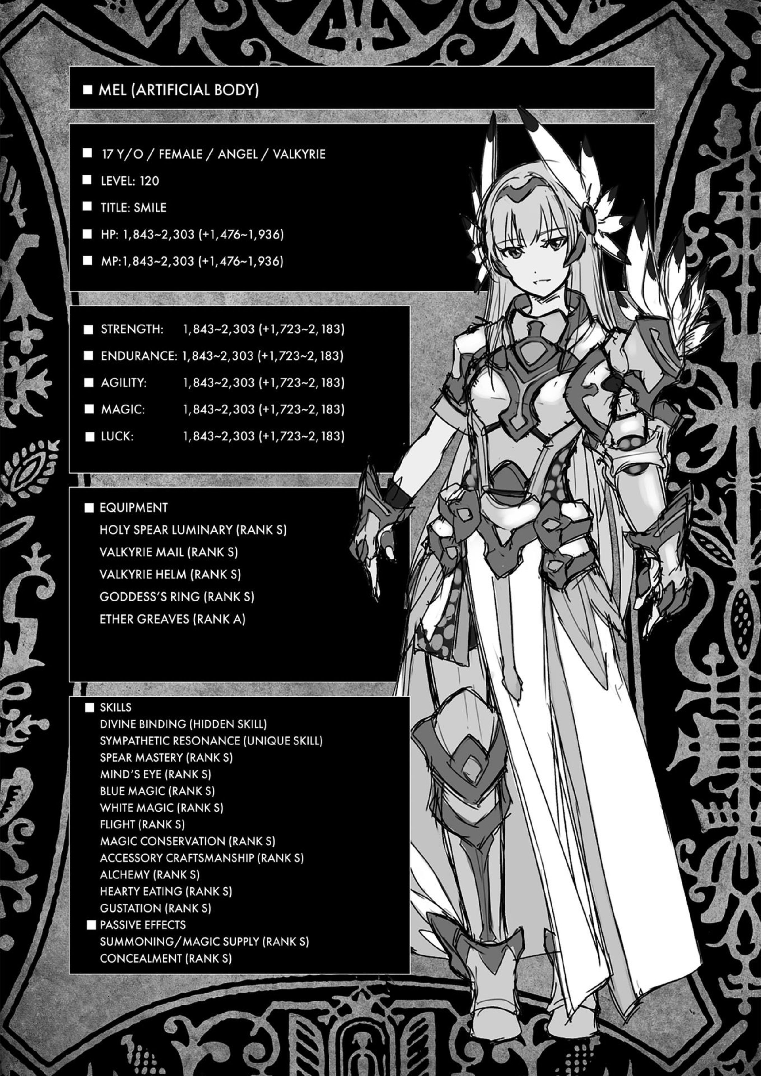 Kuro no Shoukanshi V5 Illustration - Megumi Novel