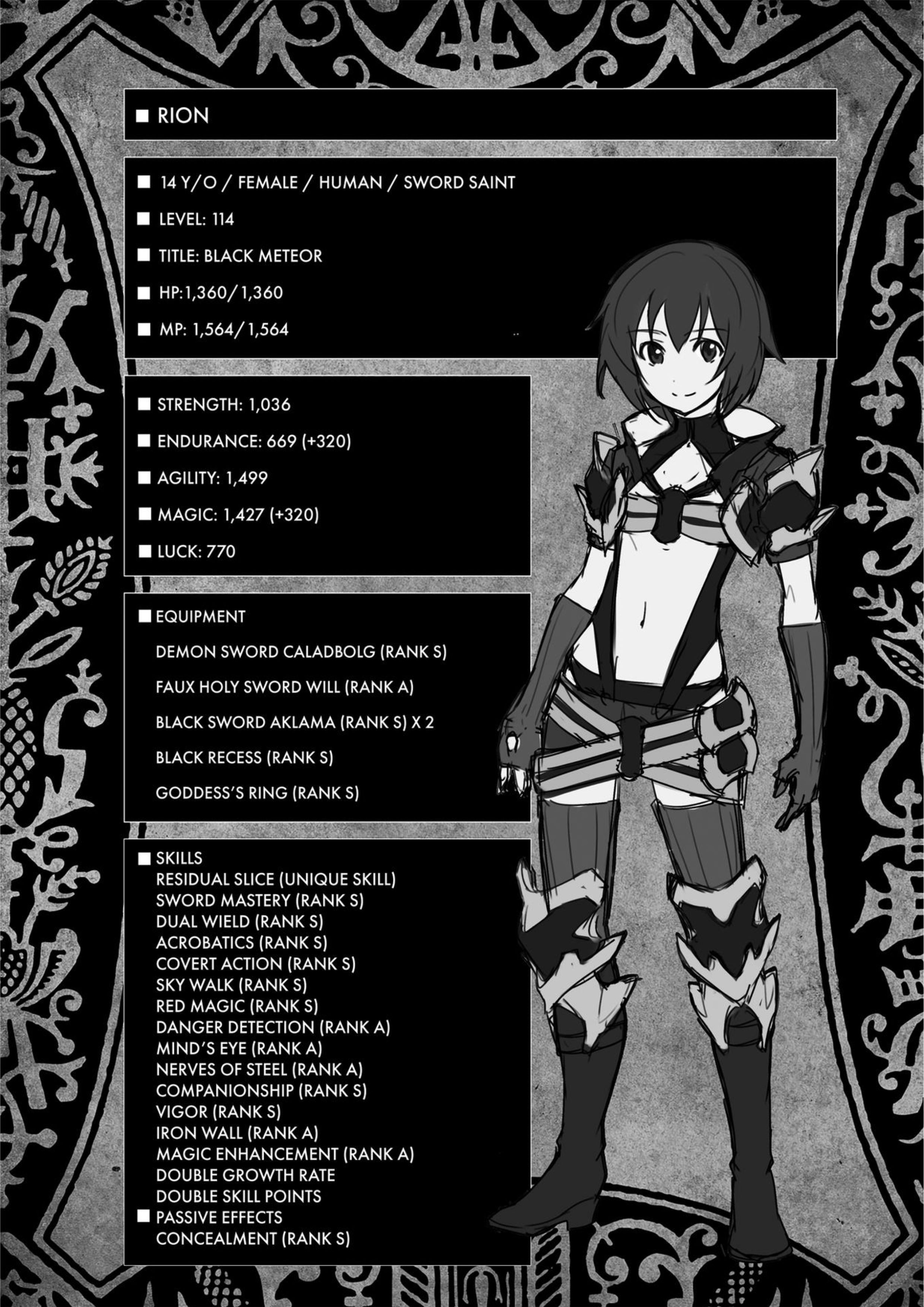 Kuro no Shoukanshi V5 Illustration - Megumi Novel