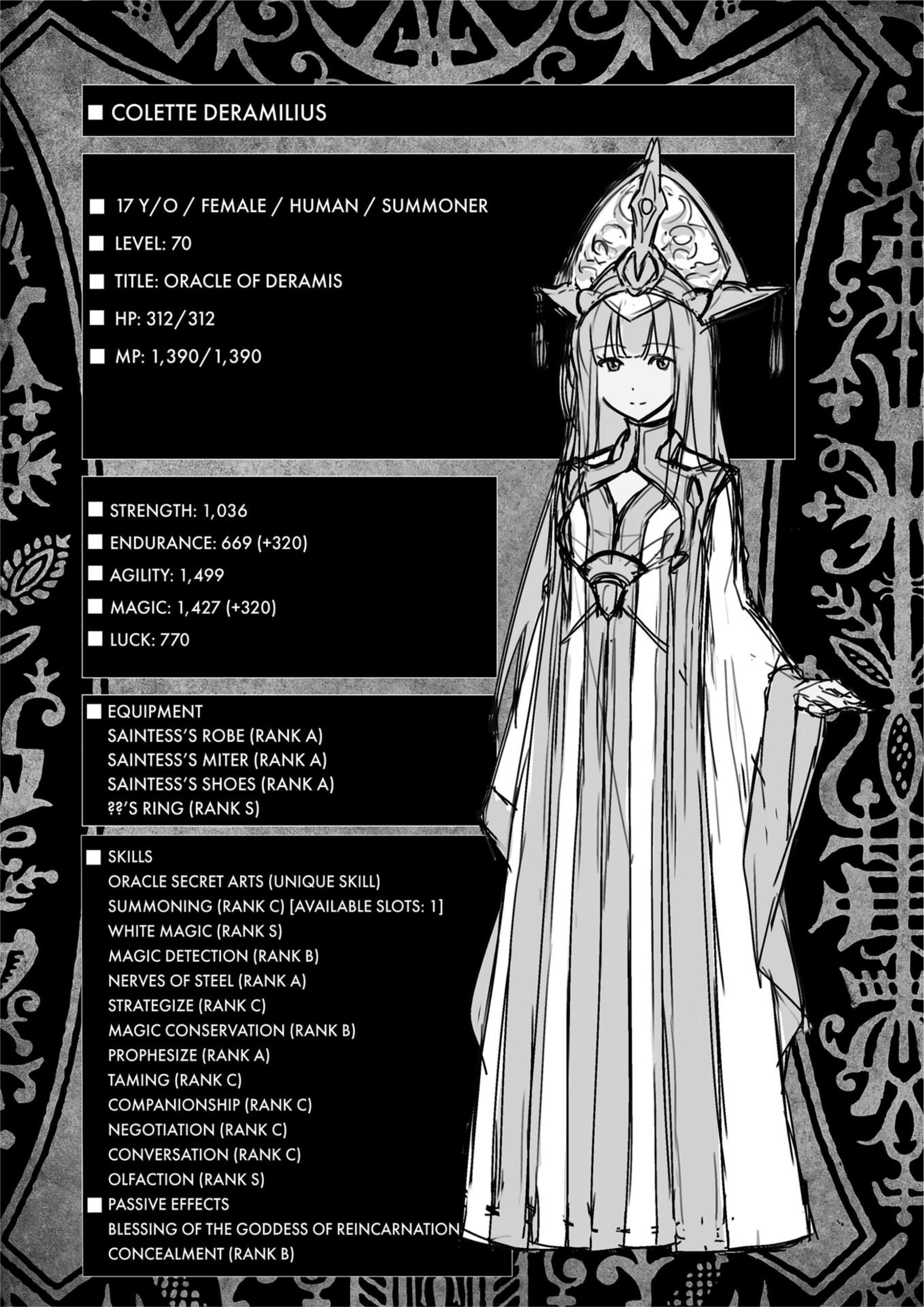 Kuro no Shoukanshi V5 Illustration - Megumi Novel