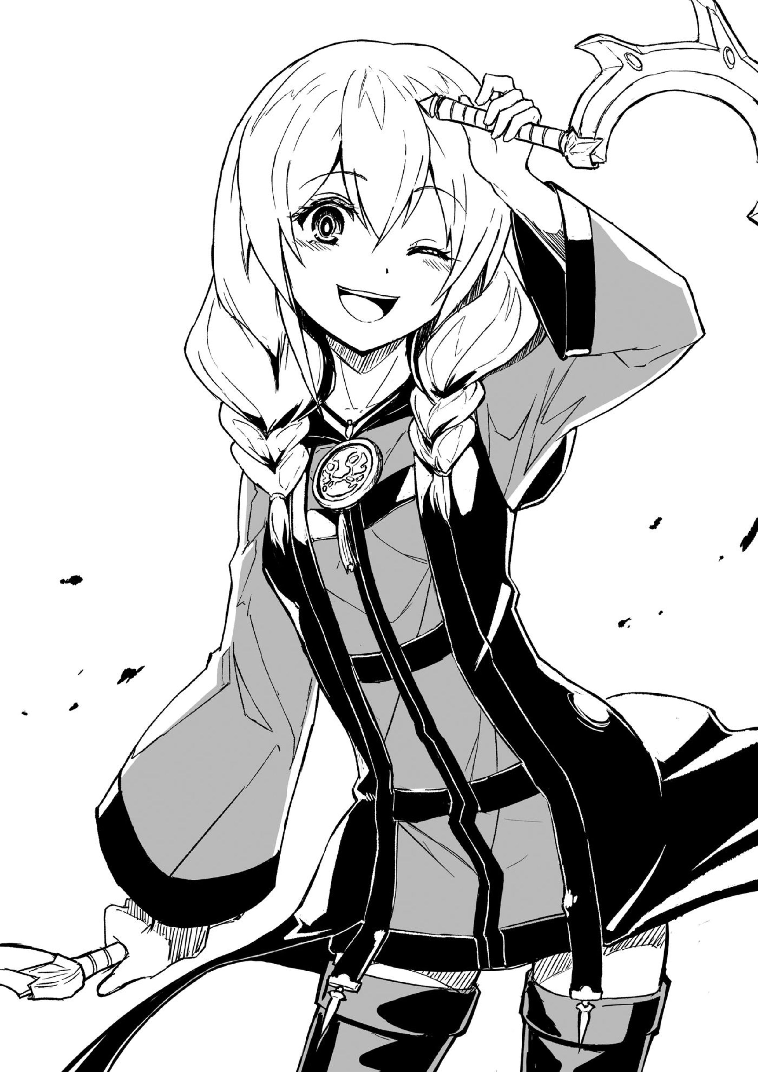 Kuro no Shoukanshi V7 Illustration - Megumi Novel