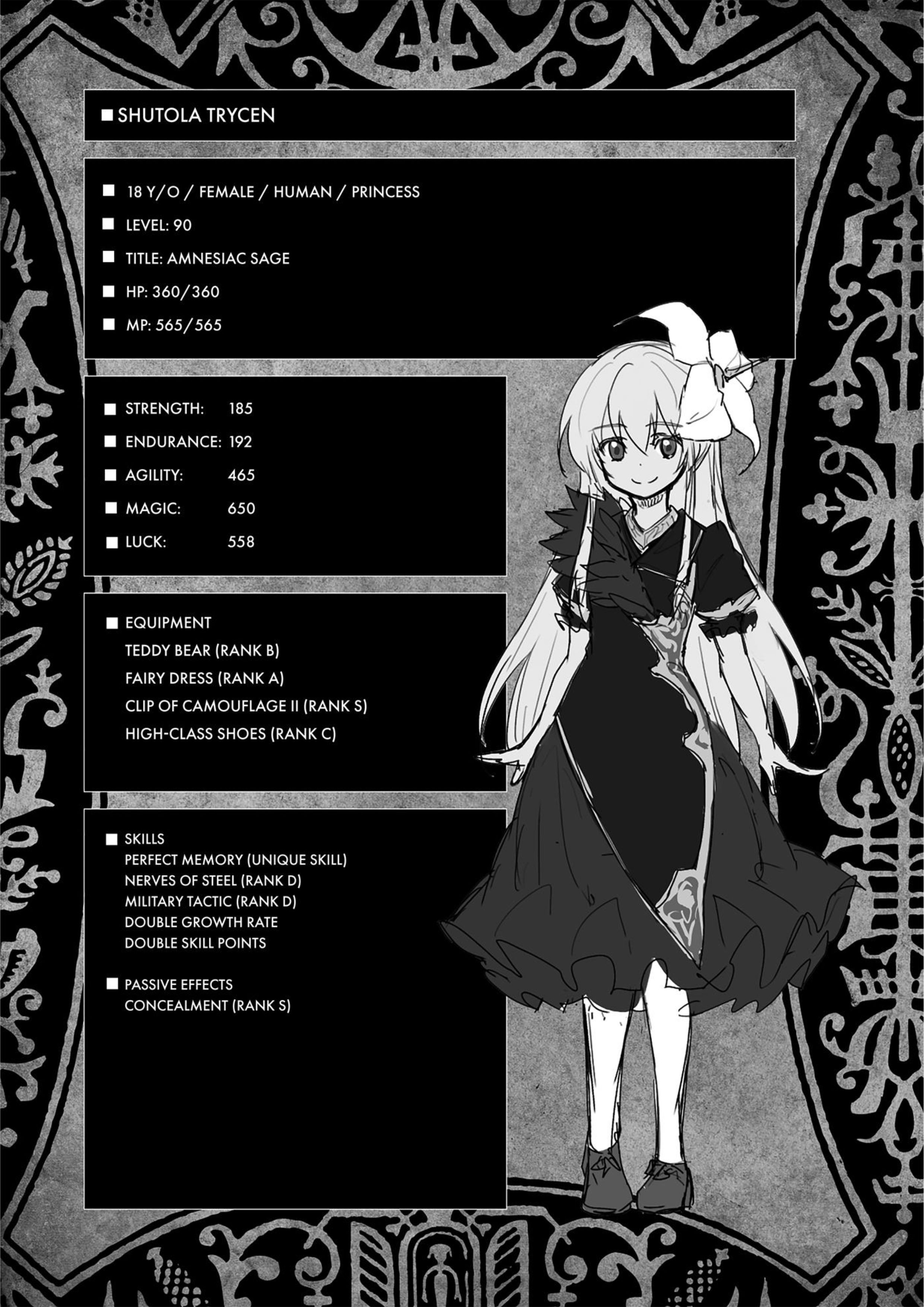 Kuro no Shoukanshi V7 Illustration - Megumi Novel
