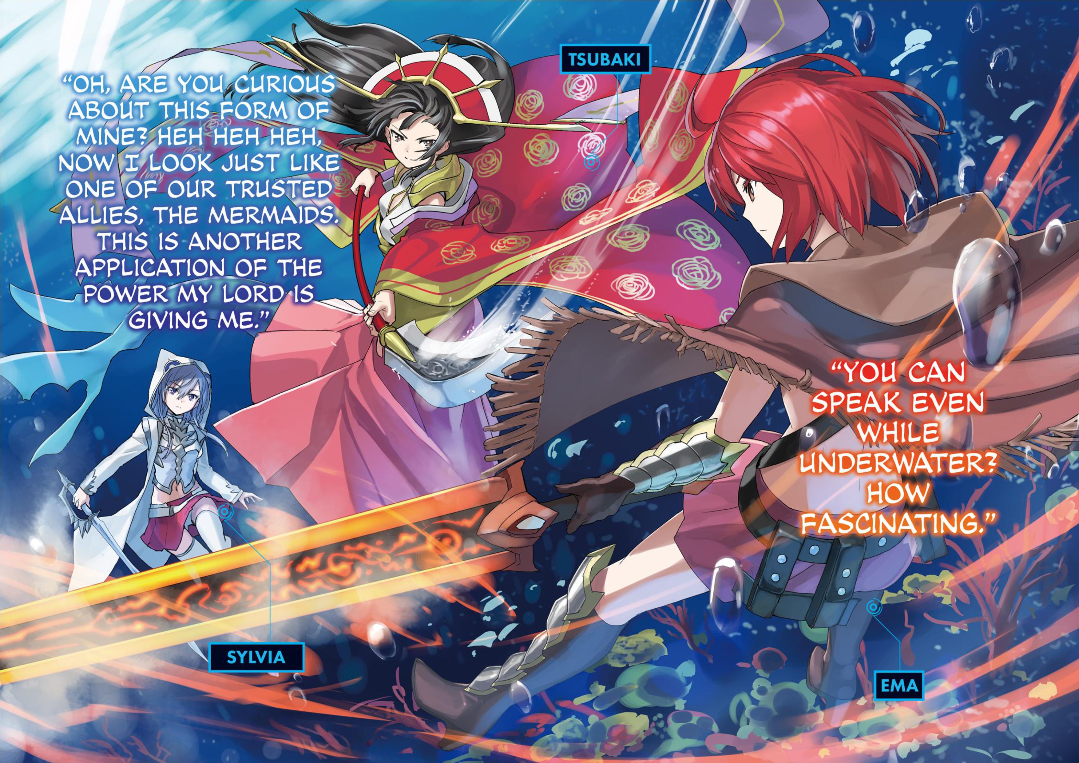 Kuro no Shoukanshi V9 Illustration - Megumi Novel