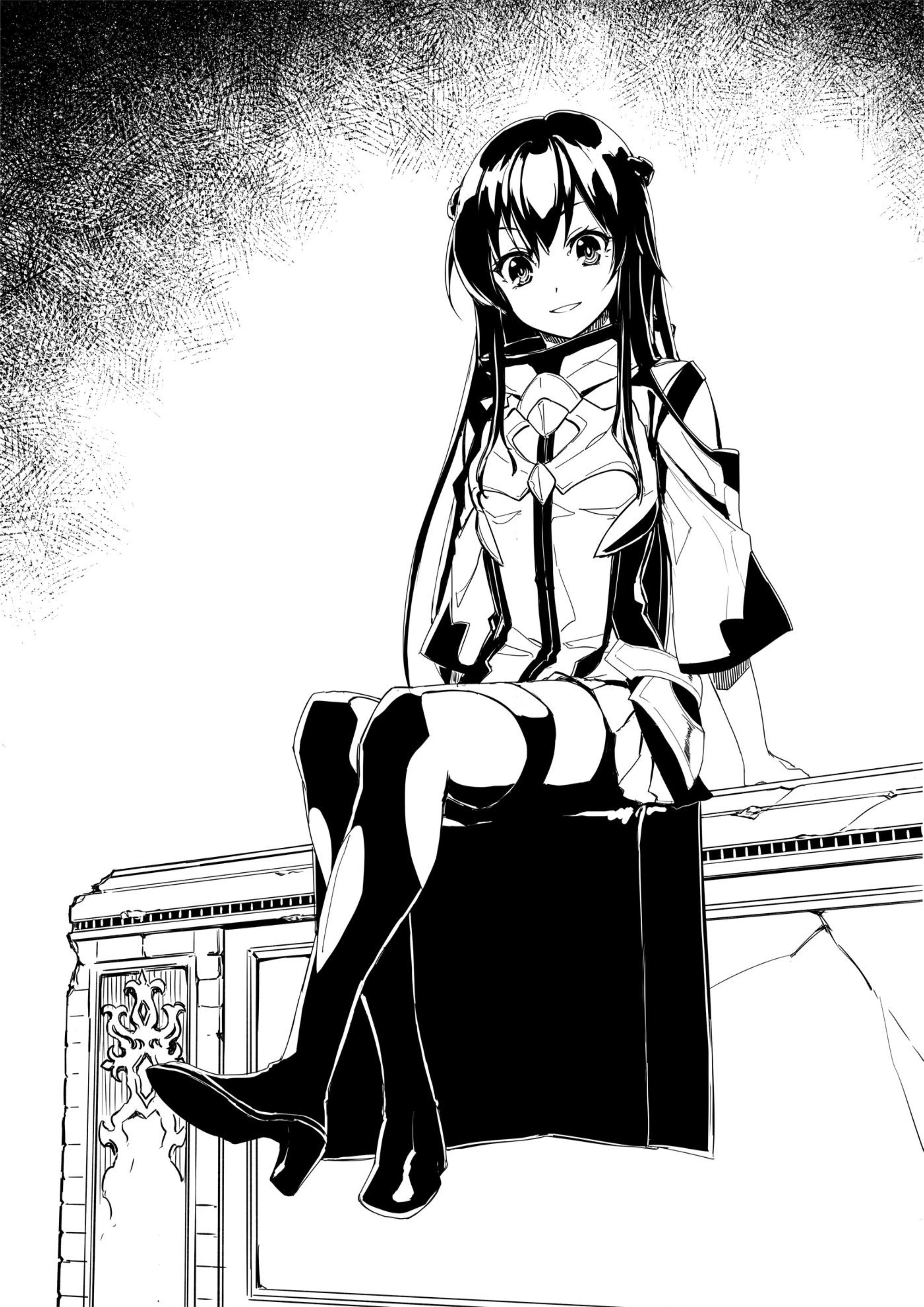 Kuro no Shoukanshi V9 Illustration - Megumi Novel