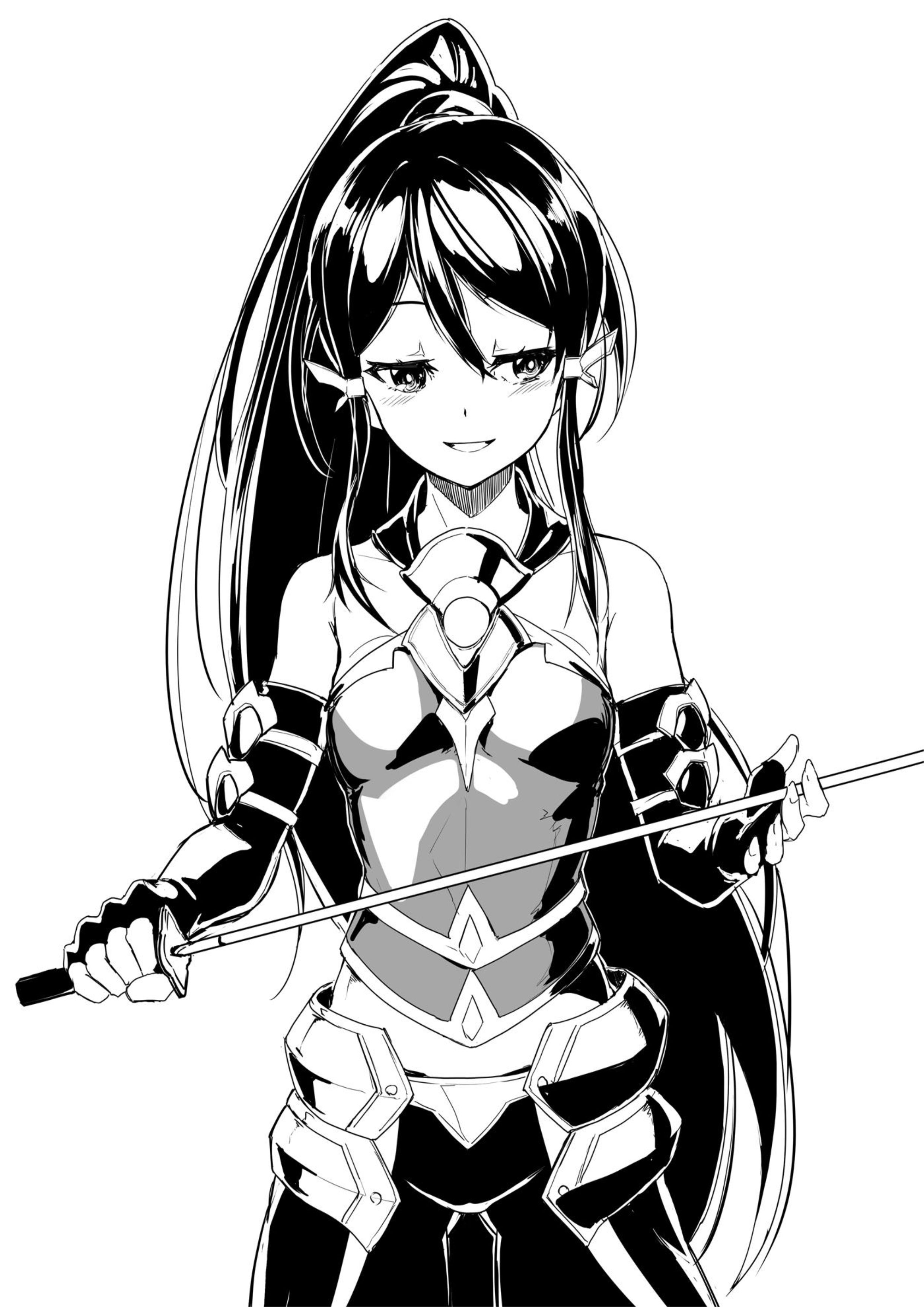 Kuro no Shoukanshi V9 Illustration - Megumi Novel