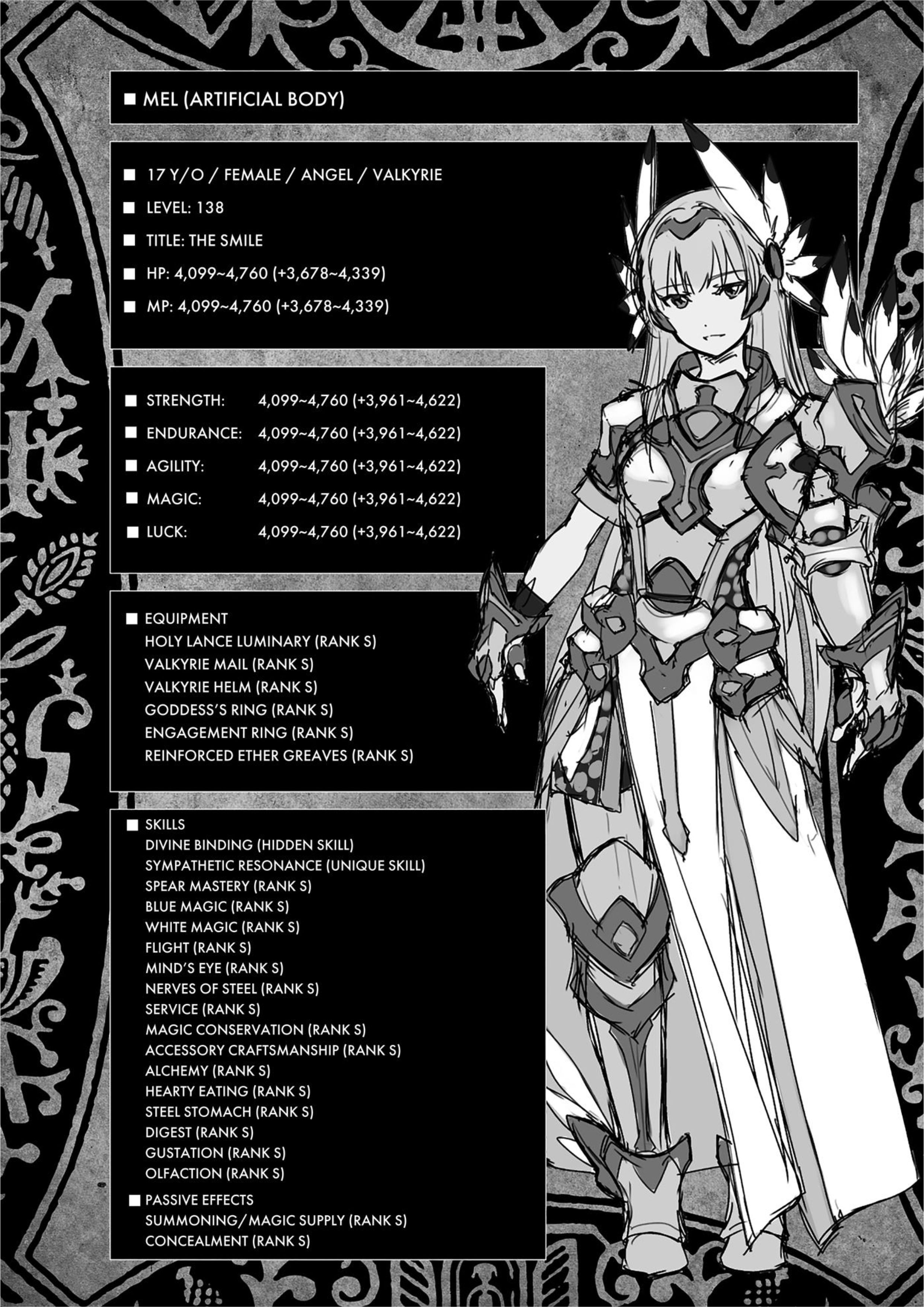 Kuro no Shoukanshi V9 Illustration - Megumi Novel