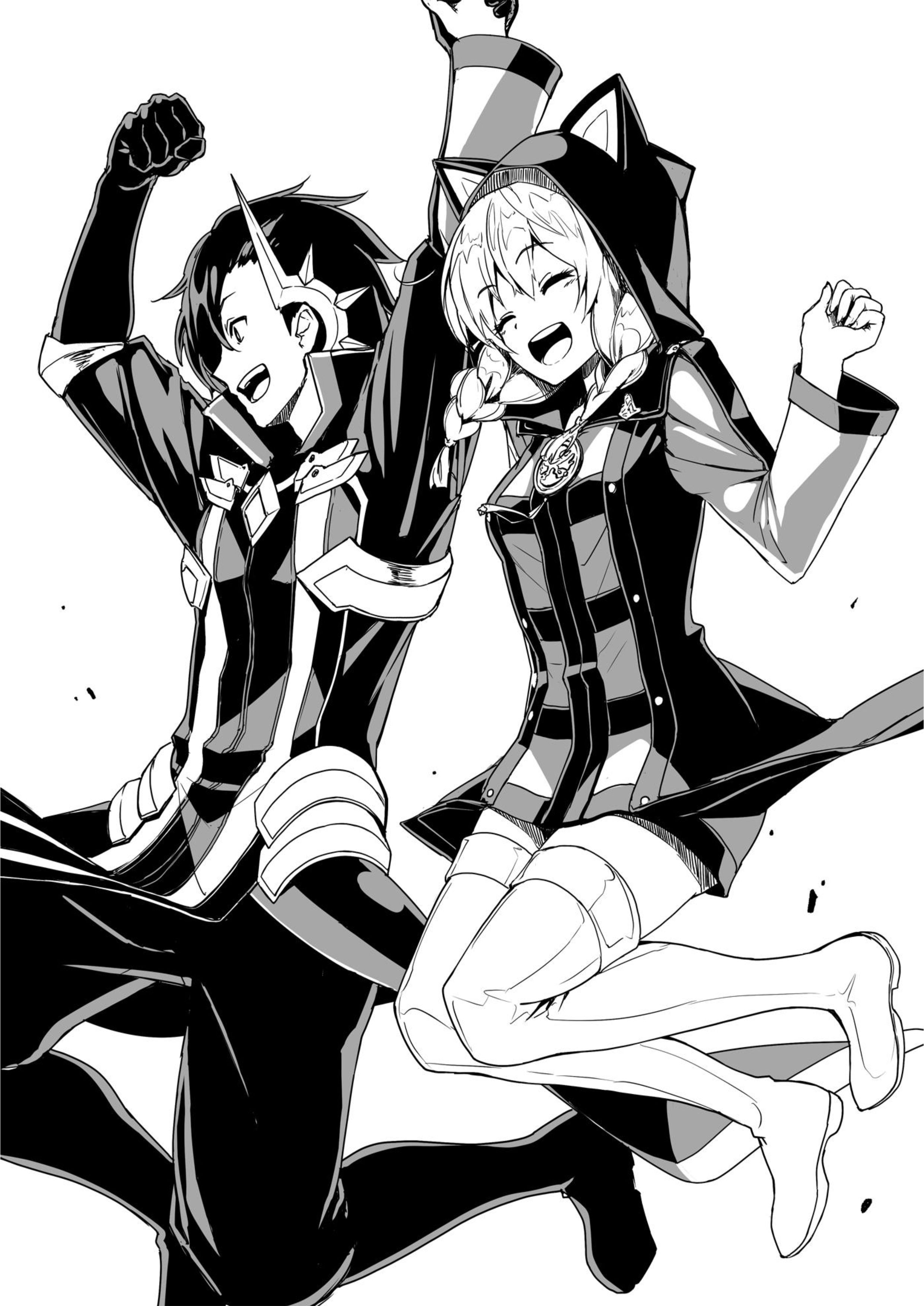 Kuro no Shoukanshi V10 Illustration - Megumi Novel