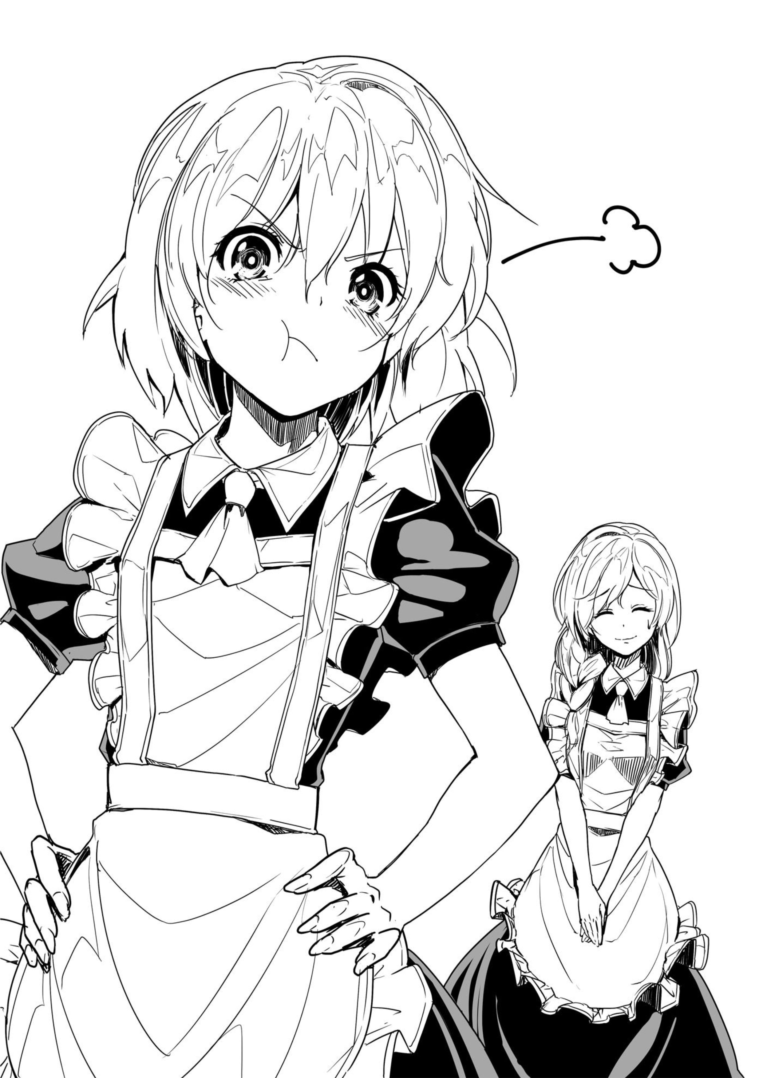 Kuro no Shoukanshi V10 Illustration - Megumi Novel