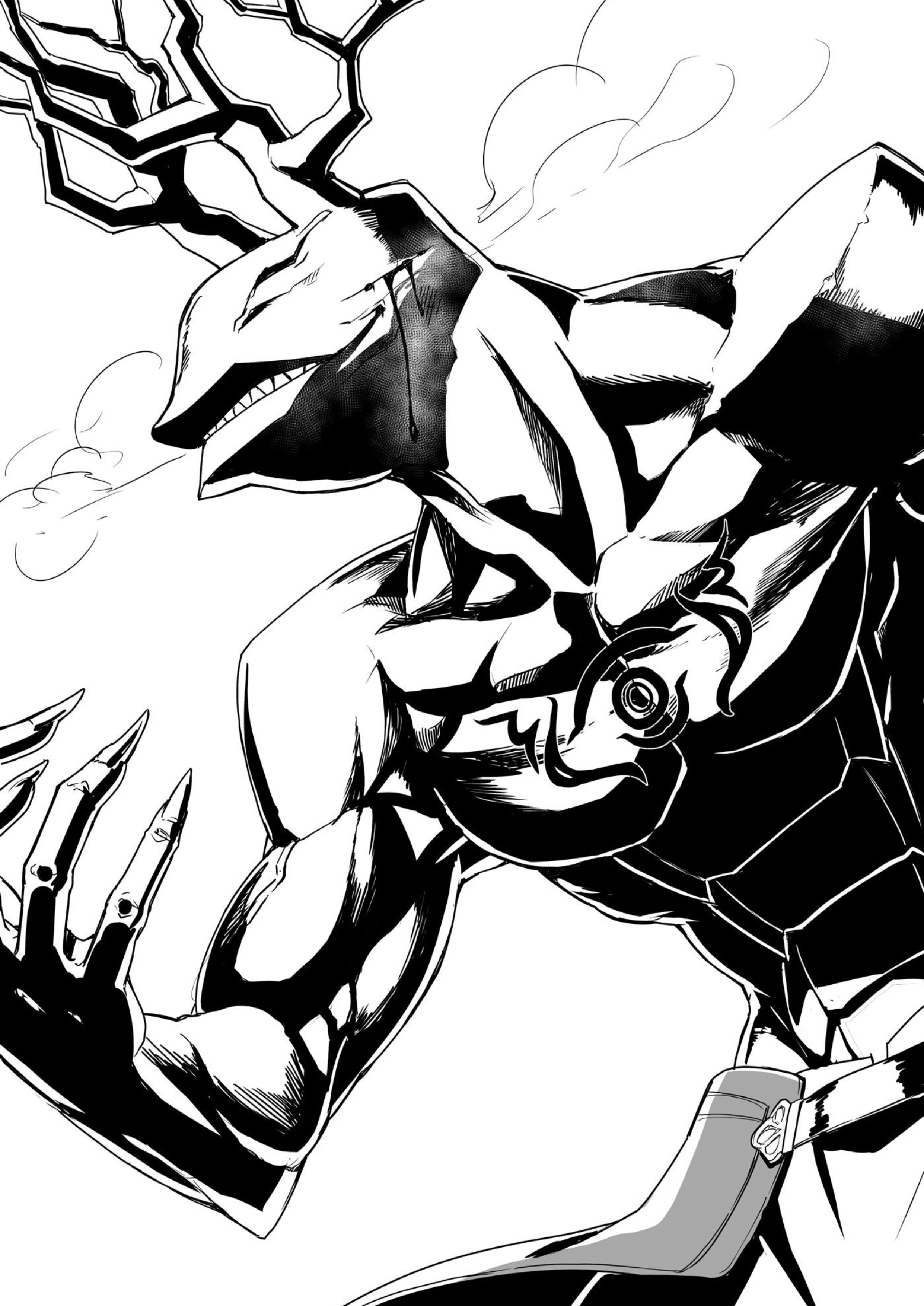 Kuro no Shoukanshi V10 Illustration - Megumi Novel