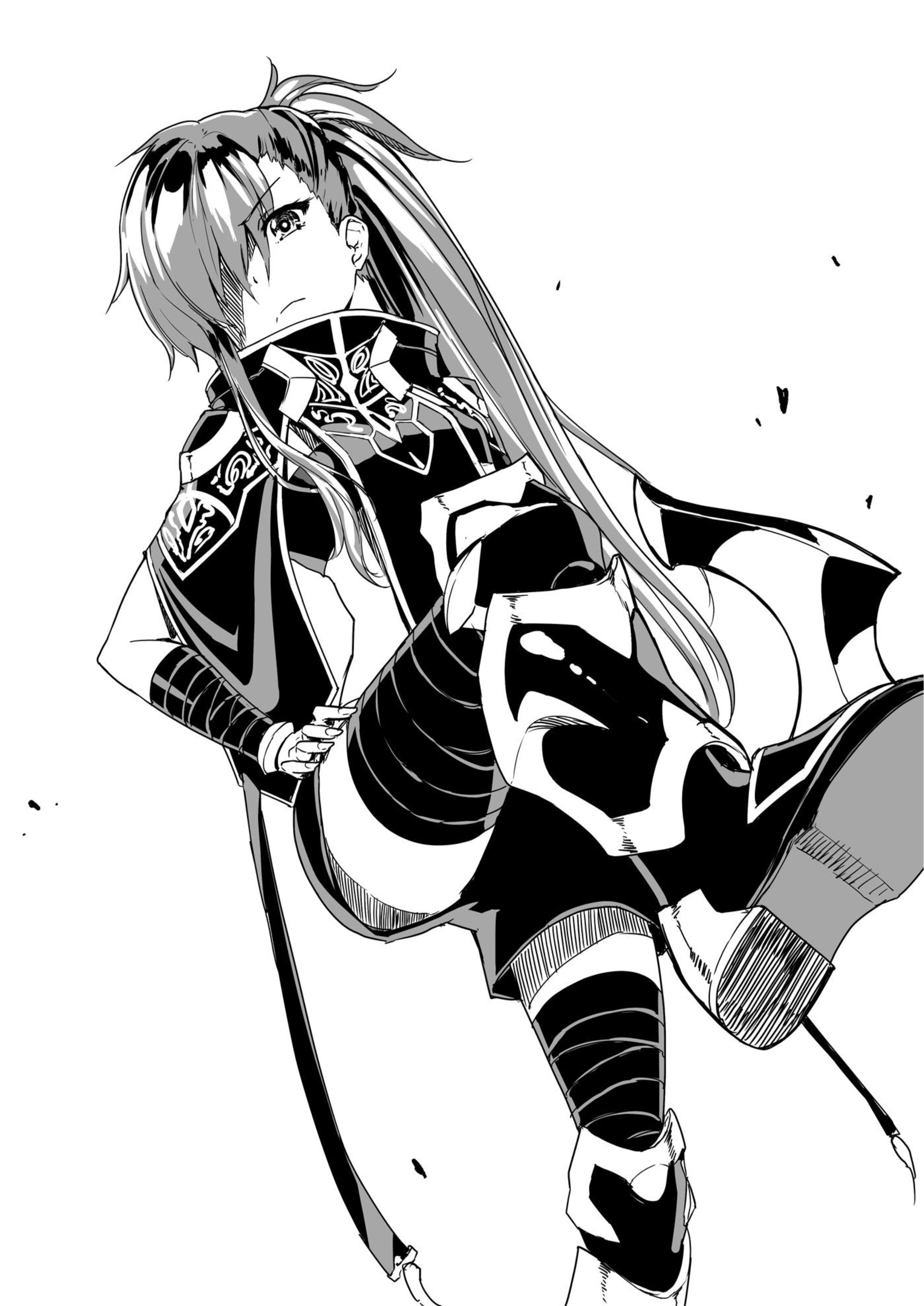 Kuro no Shoukanshi V10 Illustration - Megumi Novel