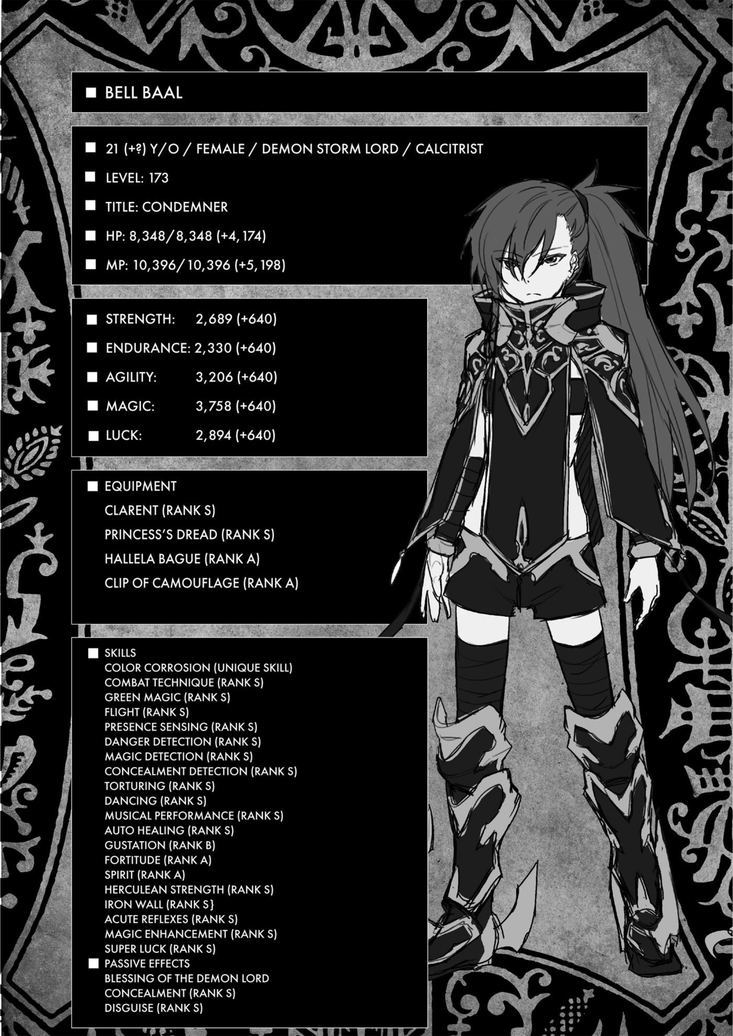 Kuro no Shoukanshi V10 Illustration - Megumi Novel