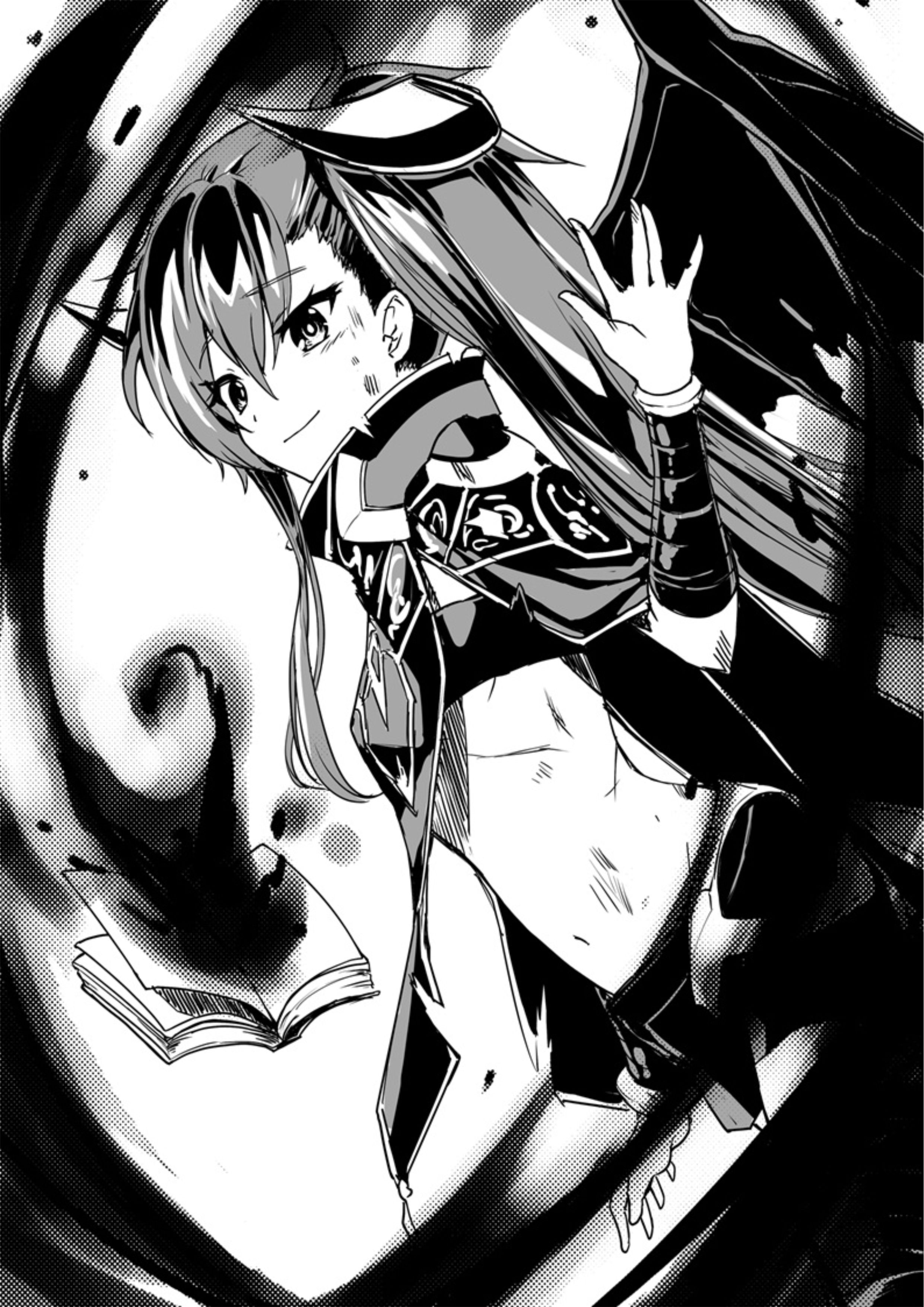 Kuro no Shoukanshi V11 Illustration - Megumi Novel