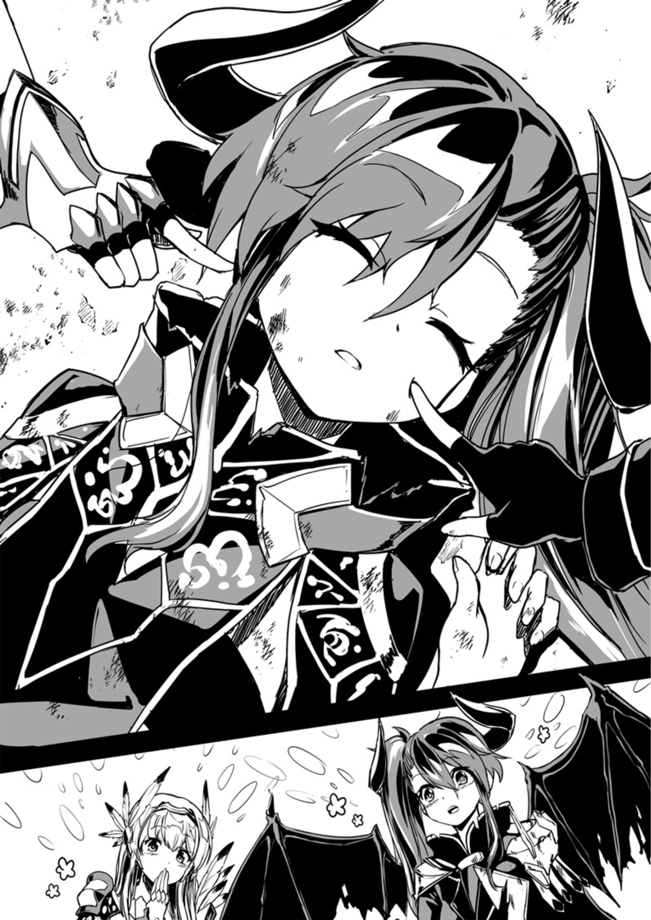 Kuro no Shoukanshi V11 Illustration - Megumi Novel