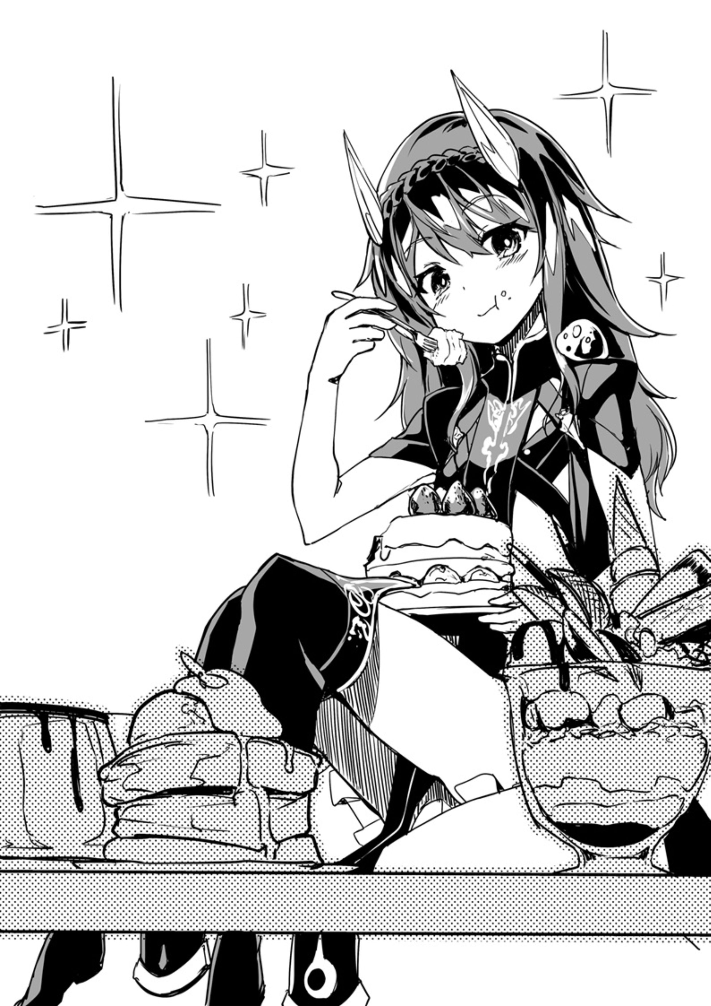 Kuro no Shoukanshi V11 Illustration - Megumi Novel