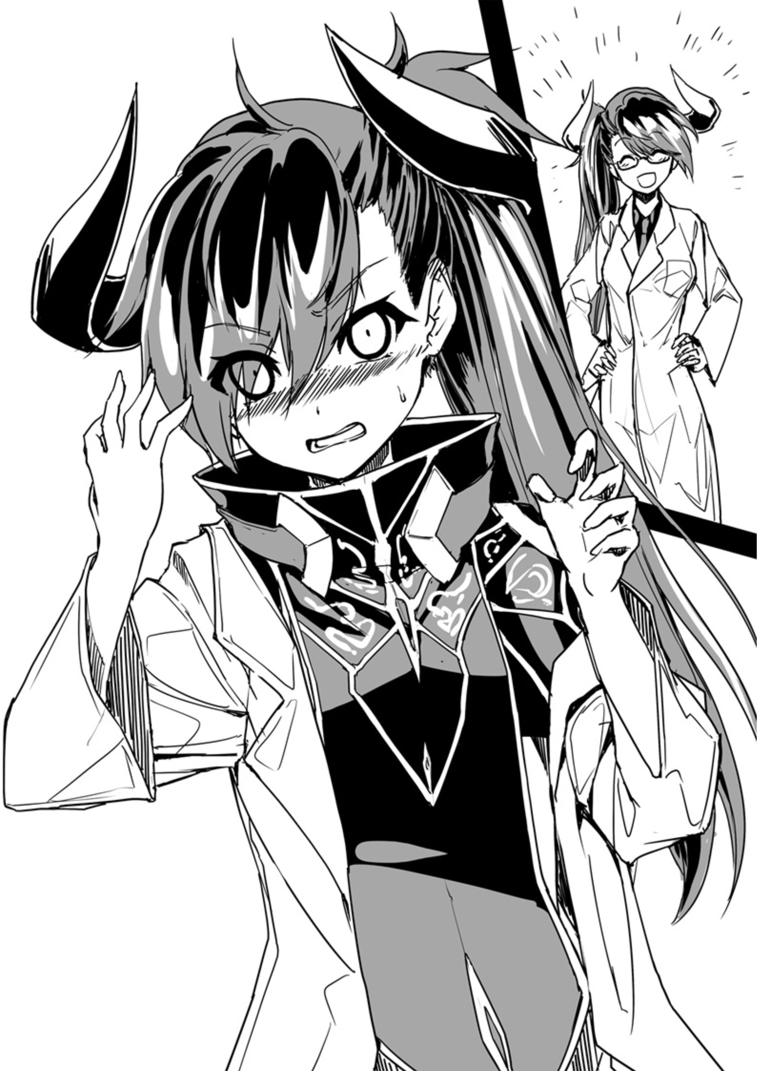 Kuro no Shoukanshi V11 Illustration - Megumi Novel