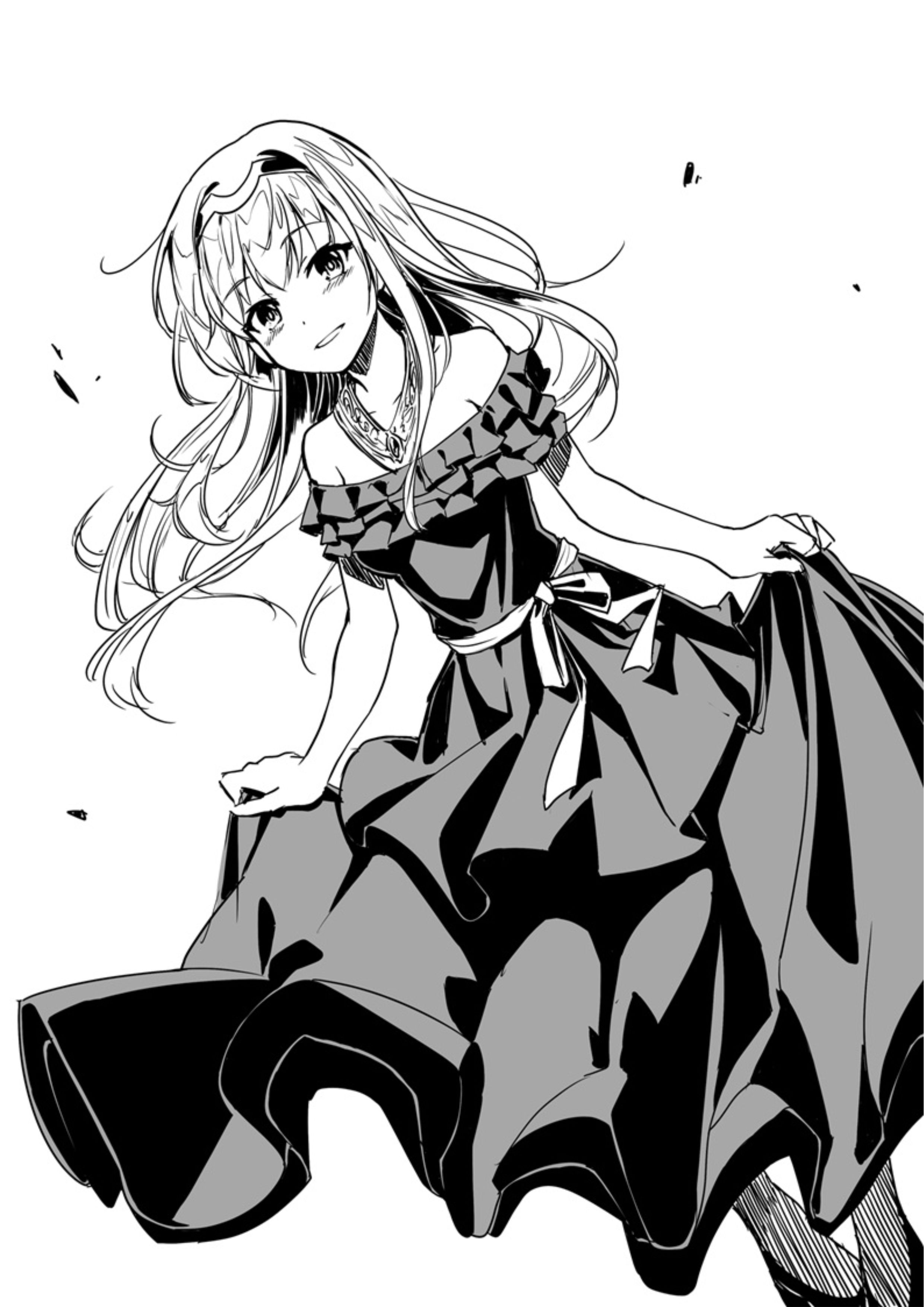 Kuro no Shoukanshi V11 Illustration - Megumi Novel
