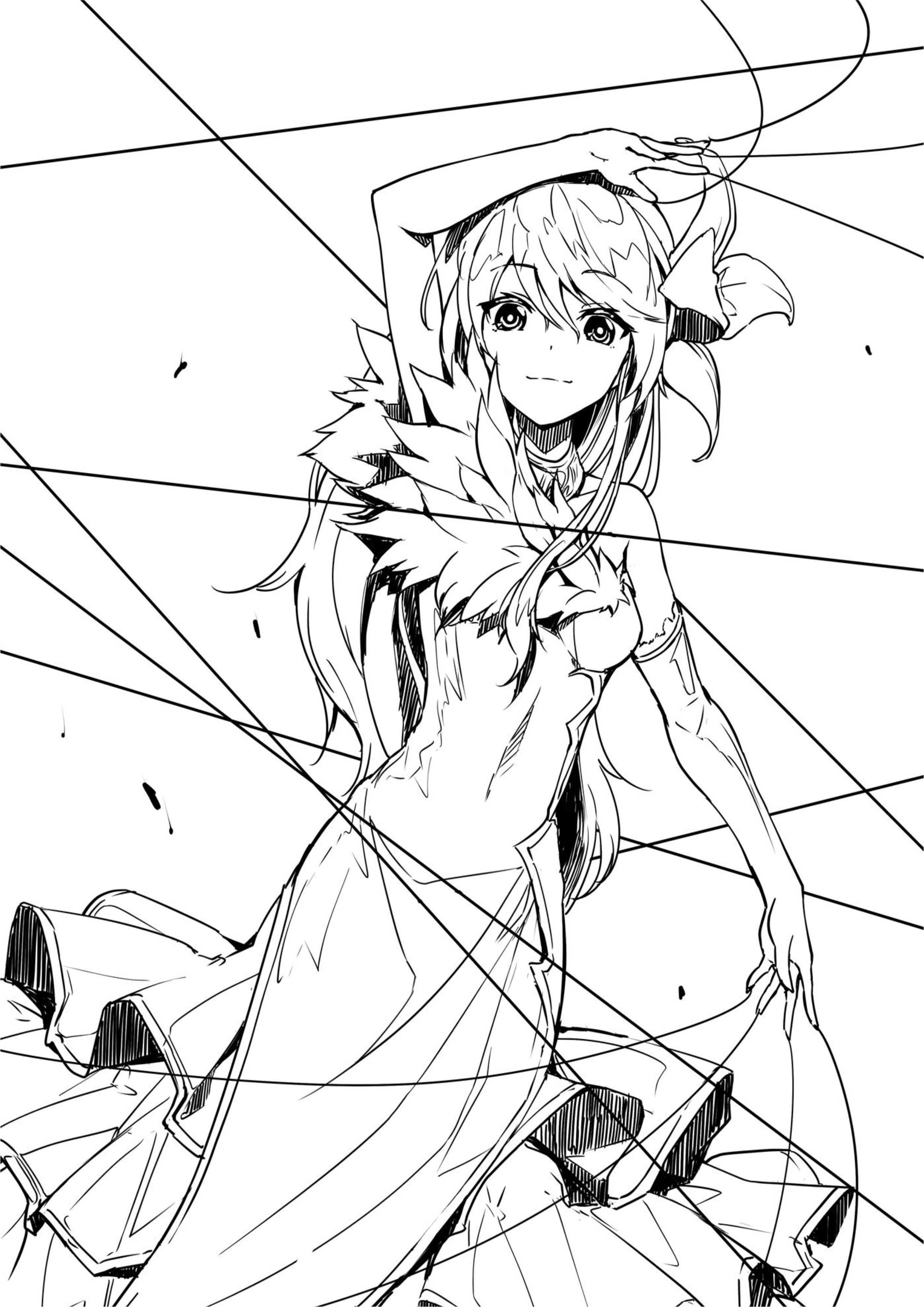 Kuro no Shoukanshi V12 Illustration - Megumi Novel