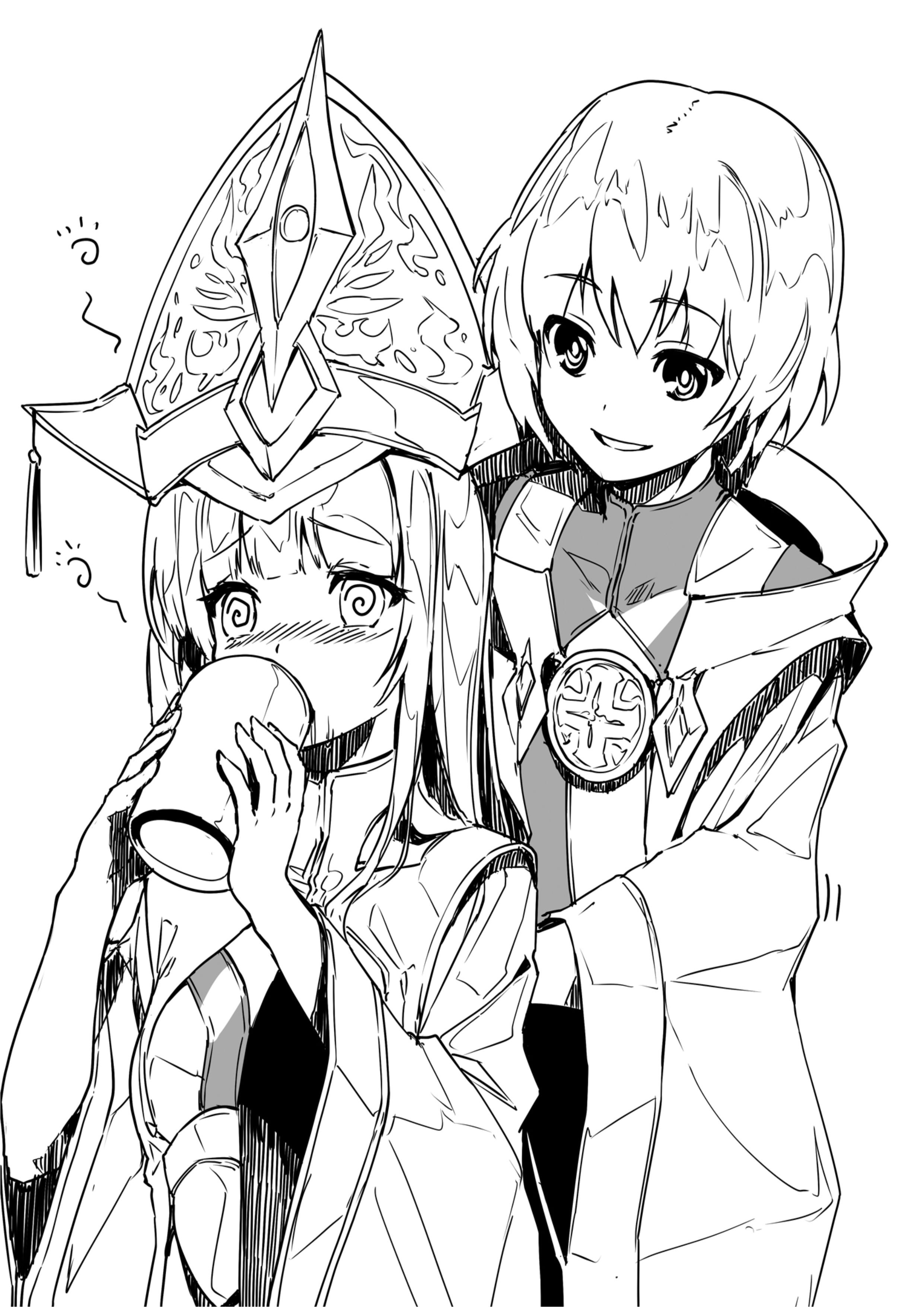 Kuro no Shoukanshi V12 Illustration - Megumi Novel