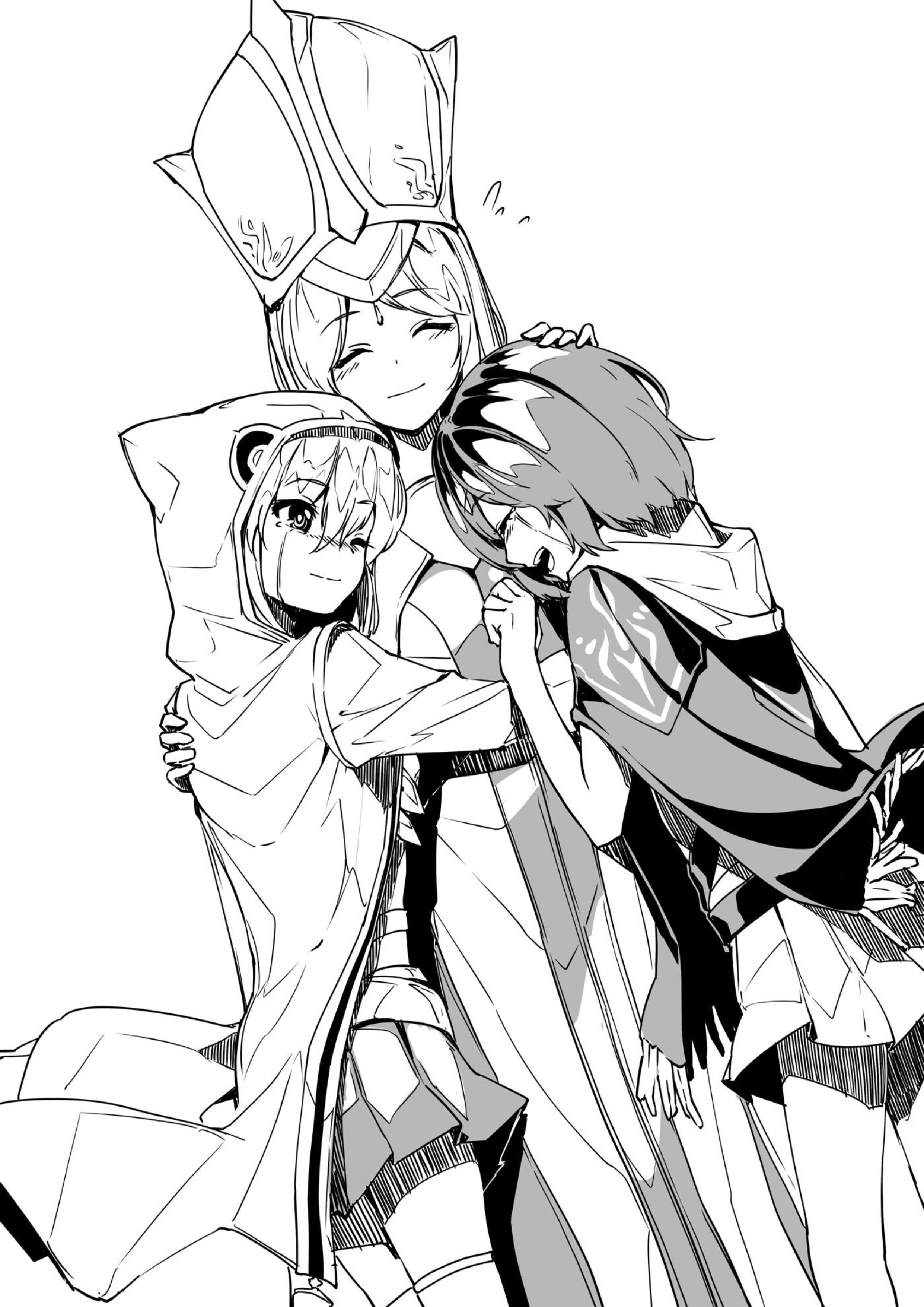 Kuro no Shoukanshi V12 Illustration - Megumi Novel