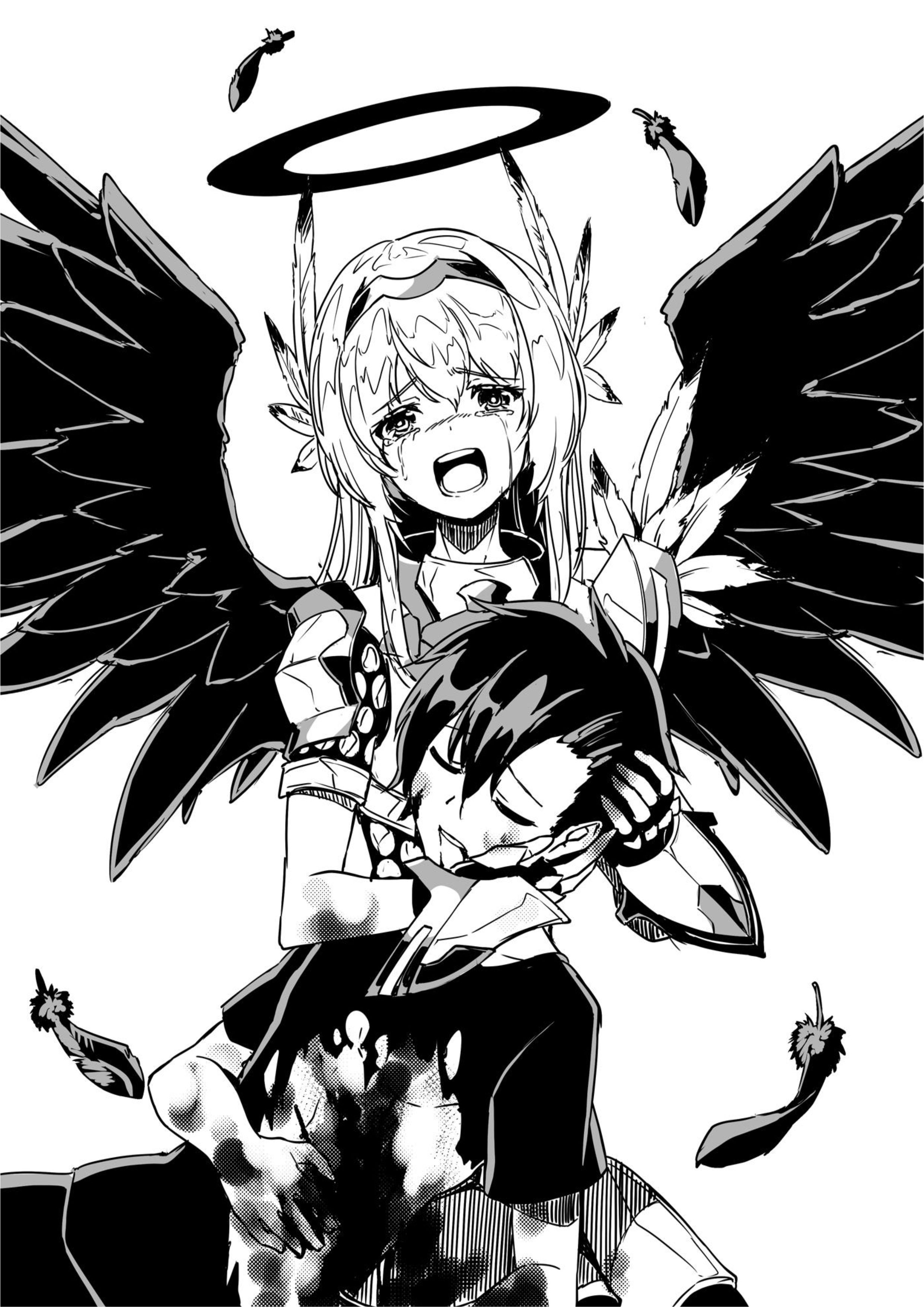 Kuro no Shoukanshi V12 Illustration - Megumi Novel