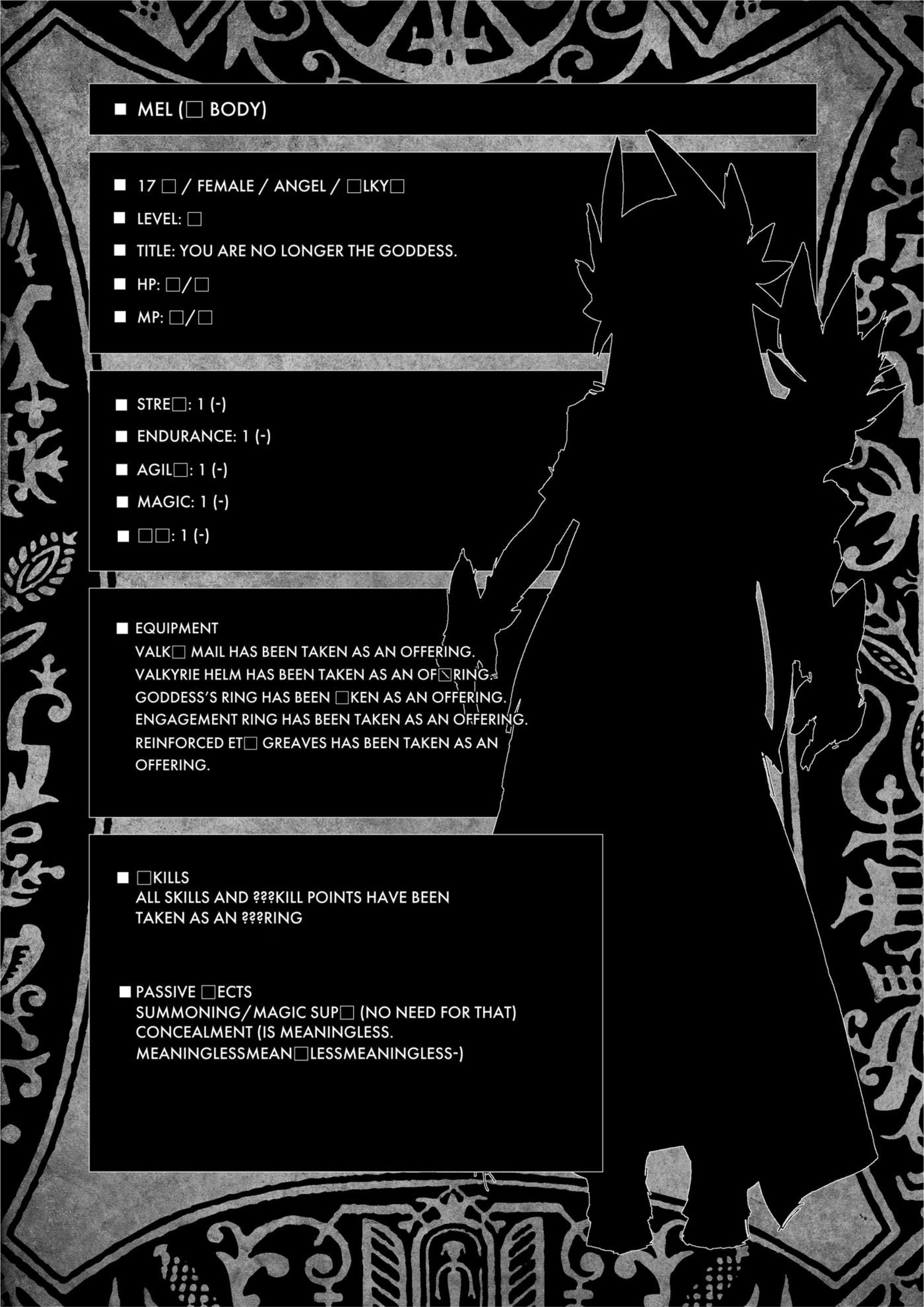 Kuro no Shoukanshi V12 Illustration - Megumi Novel