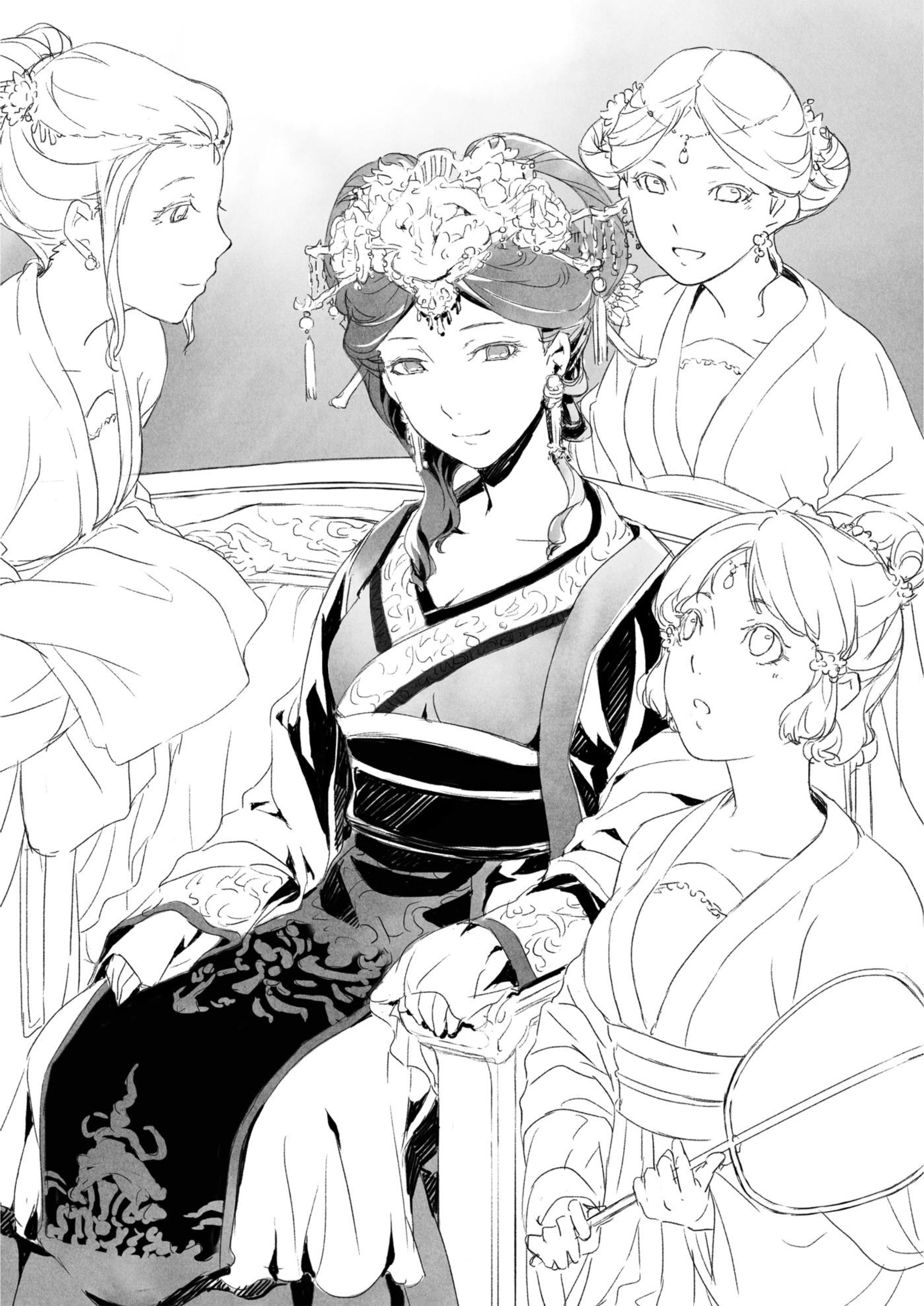 Kusuriya no Hitorigoto V1 Illustration - Megumi Novel