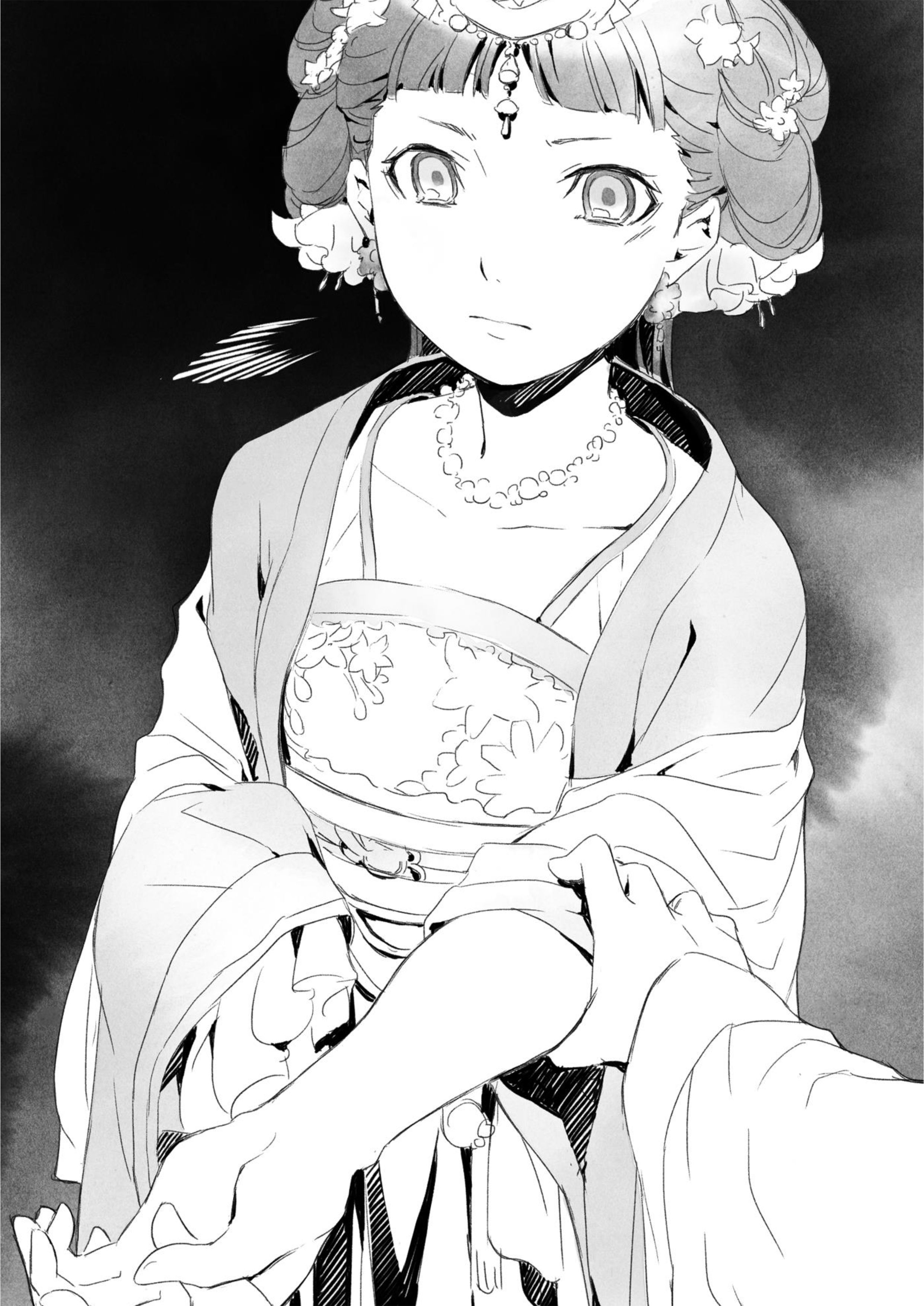 Kusuriya no Hitorigoto V1 Illustration - Megumi Novel