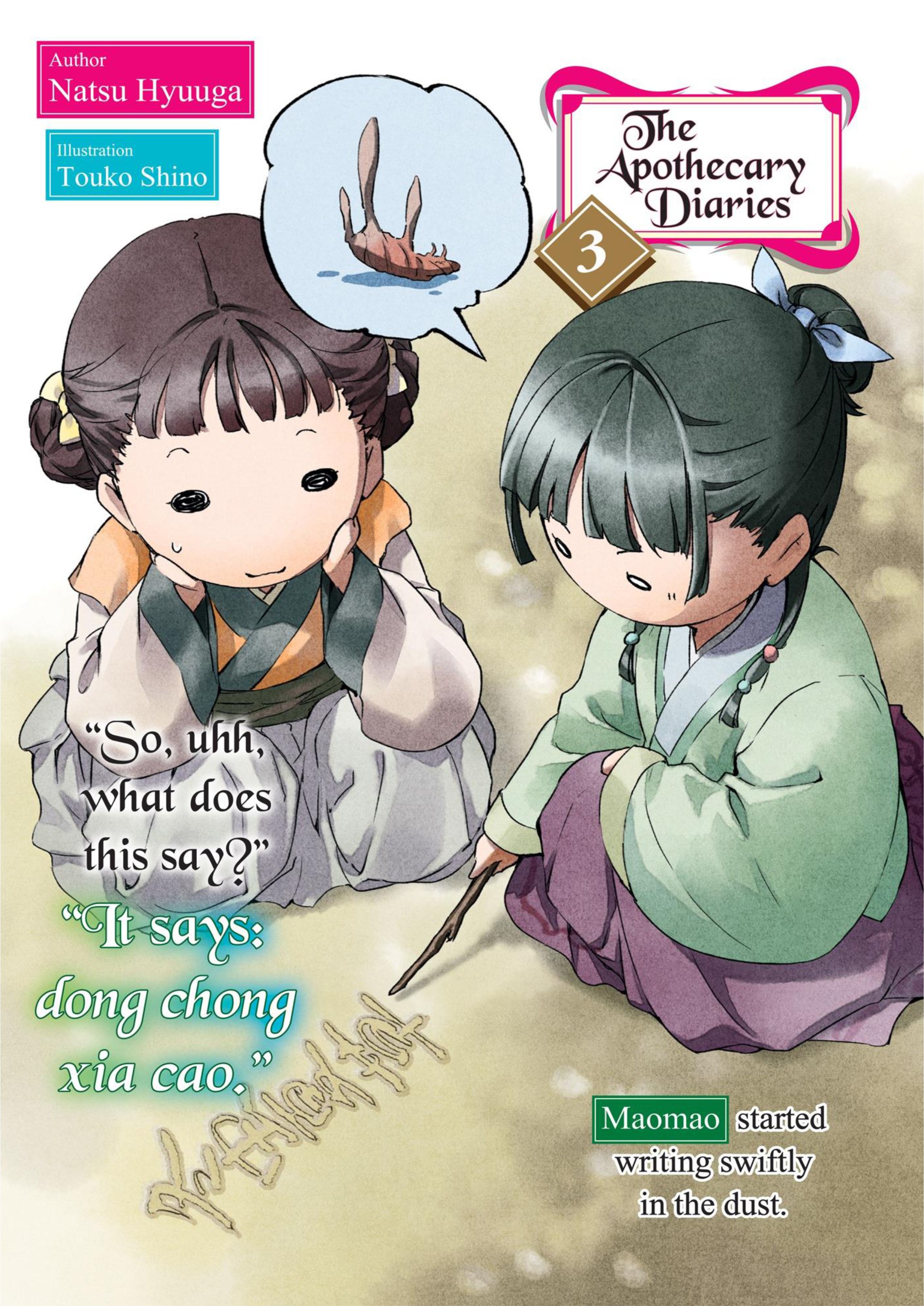 Kusuriya no Hitorigoto V3 Illustration - Megumi Novel