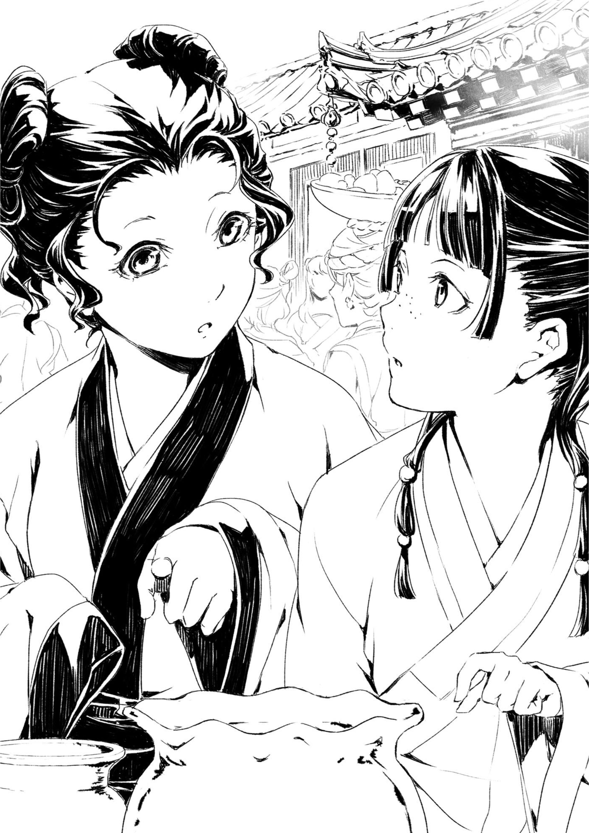 Kusuriya no Hitorigoto V3 Illustration - Megumi Novel
