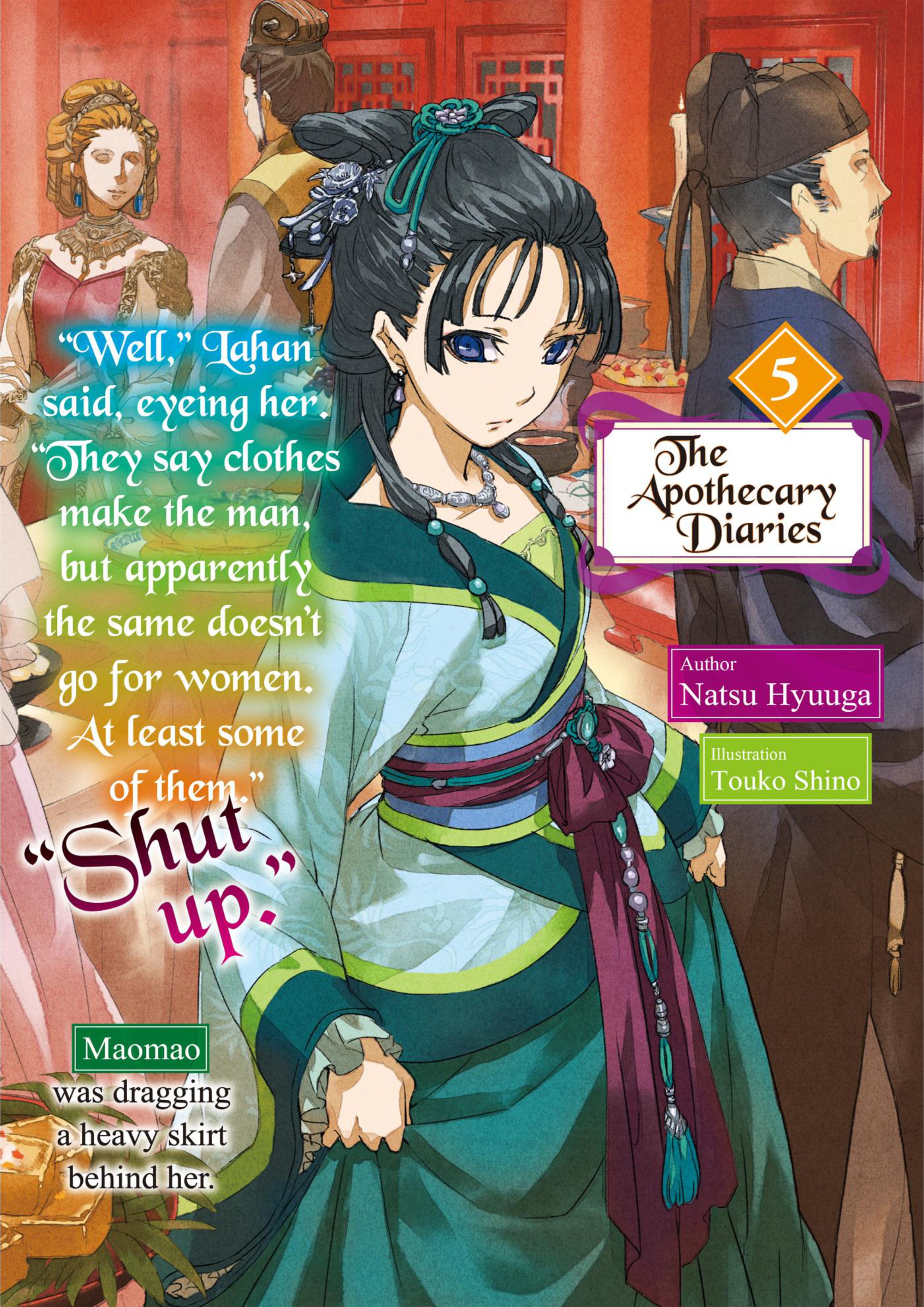 Kusuriya no Hitorigoto V5 Illustration - Megumi Novel