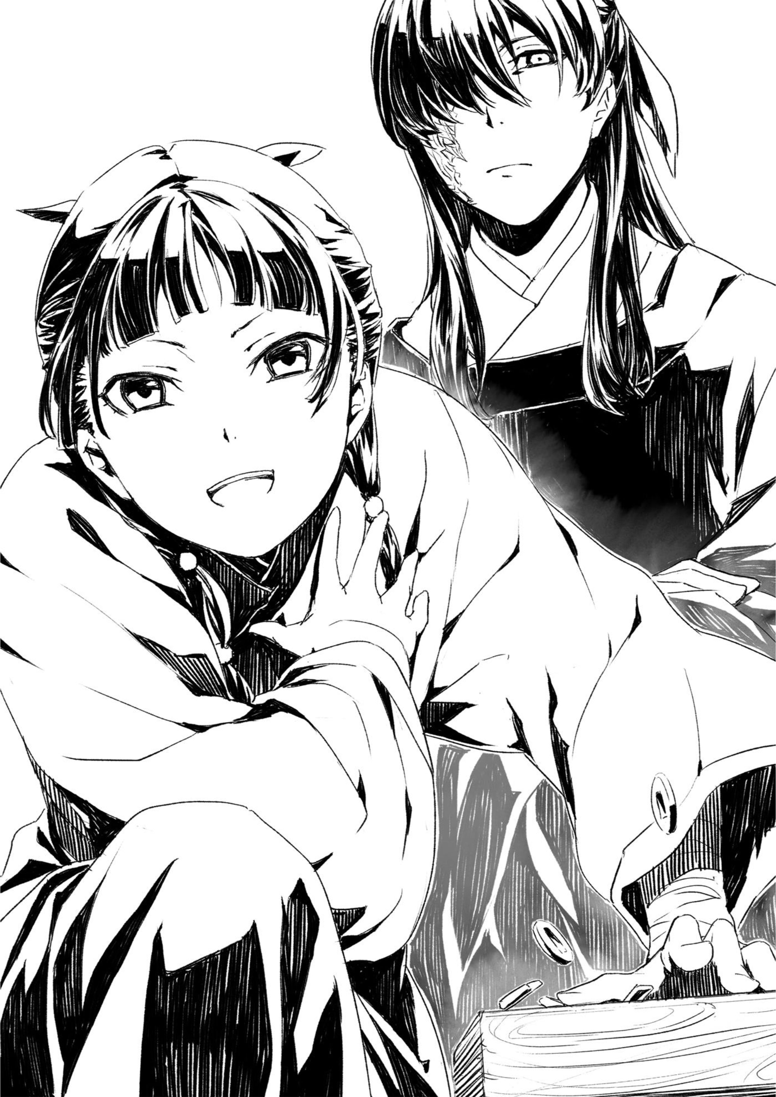 Kusuriya no Hitorigoto V5 Illustration - Megumi Novel